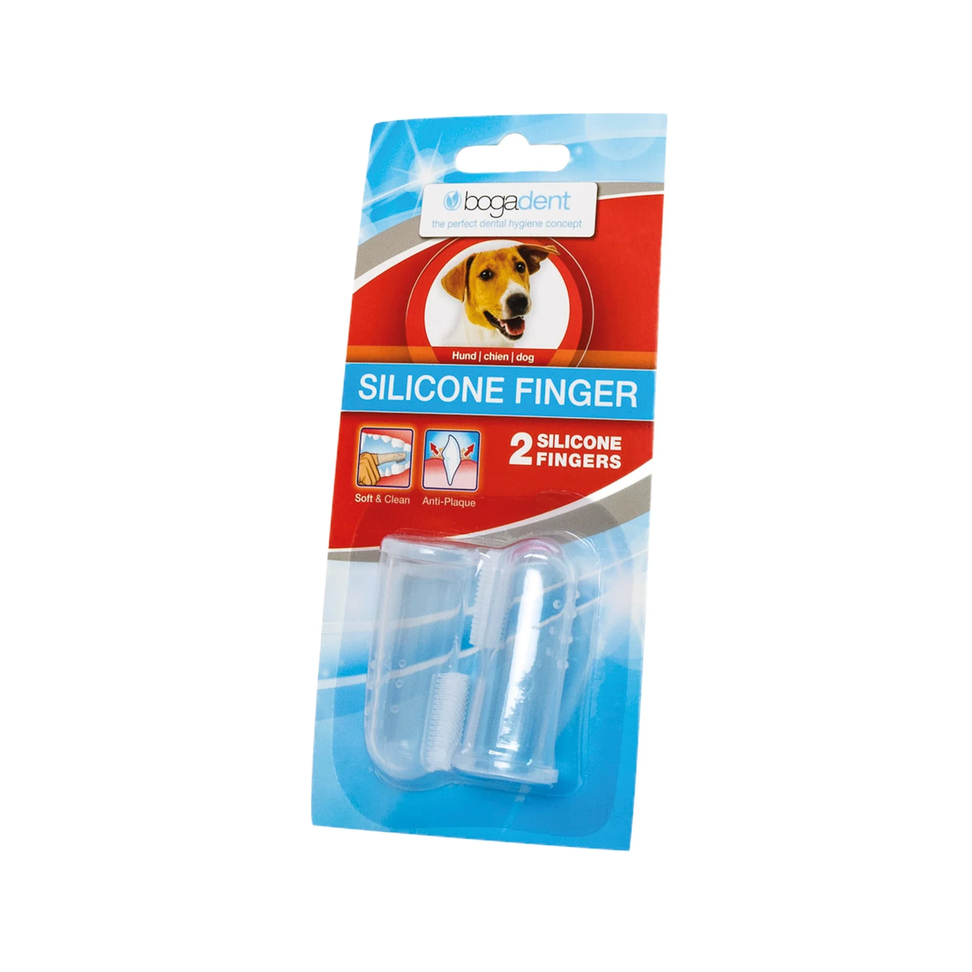 Bogadent Silicone Finger Dog 2 st från Bogadent – köp hos Apotek Hjärtat