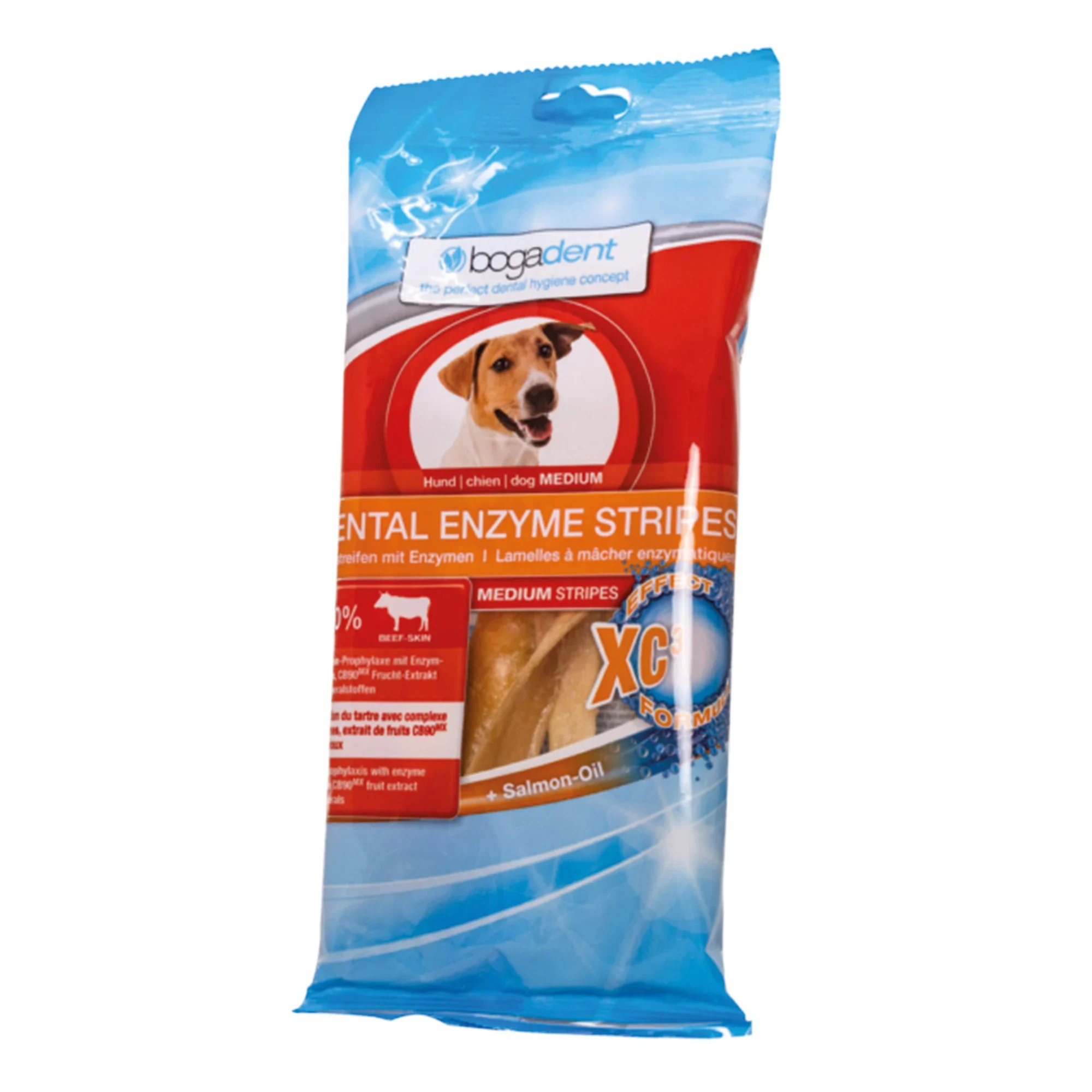 Bogadent Dental Enzyme Stripes Medium Dog 100 g från Bogadent – köp hos Apotek Hjärtat
