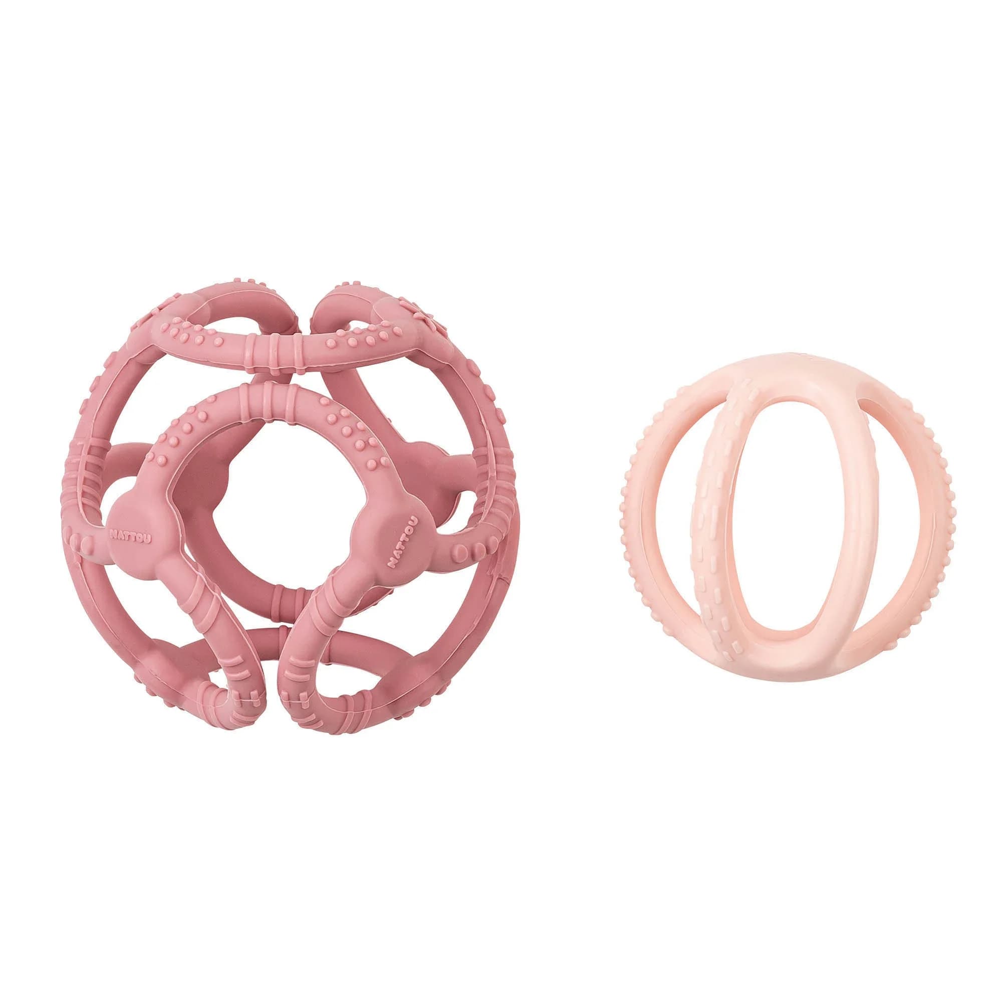 Nattou Soft Silicone Aktivitetsboll Rosa från Nattou – köp hos Apotek Hjärtat