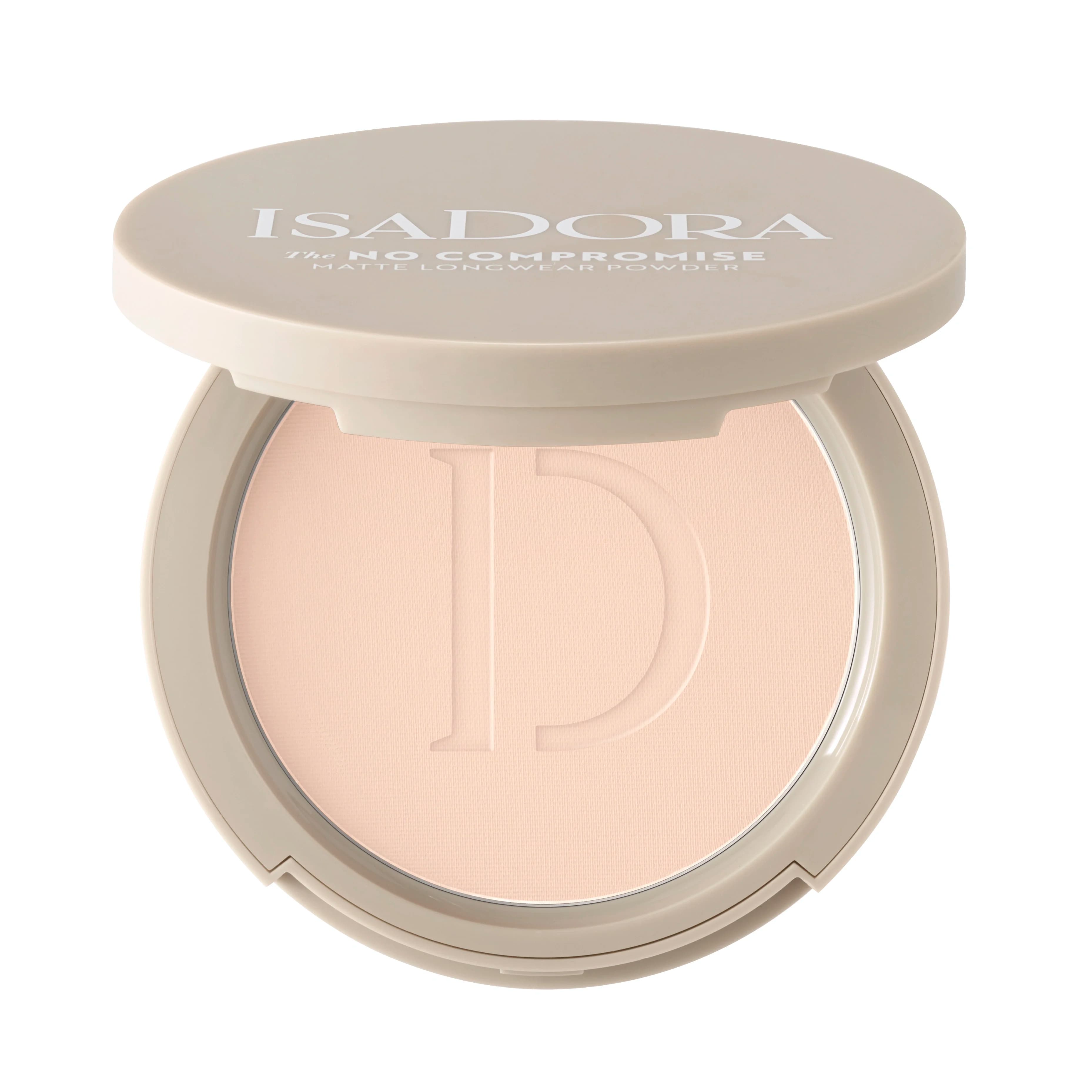 IsaDora The No Compromise Matte Longwear Powder 7 g 61 Cool Ivory från IsaDora - köp hos Apotek Hjärtat