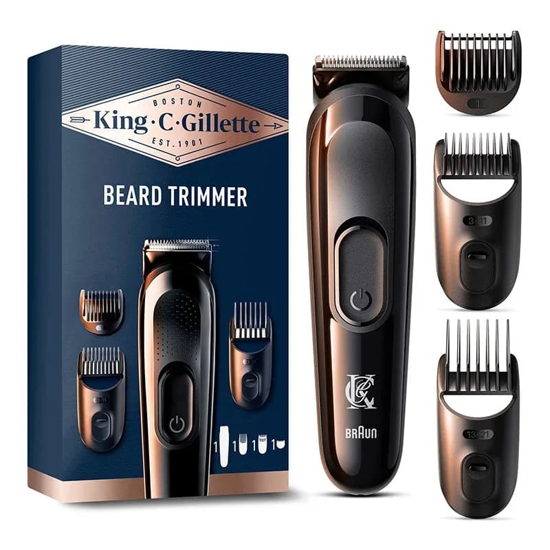 King C Gillette Sladdlöst Skäggtrimmerkit från Gillette – köp hos Apotek Hjärtat