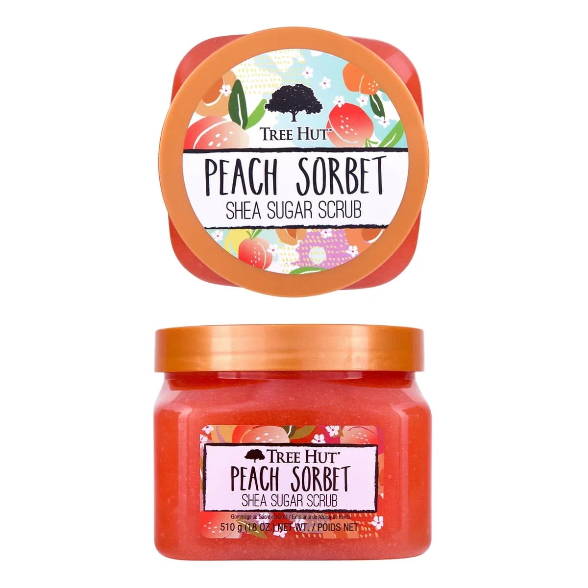 Tree Hut Shea Sugar Scrub Peach Sorbet 510 g från Tree Hut – köp hos Apotek Hjärtat