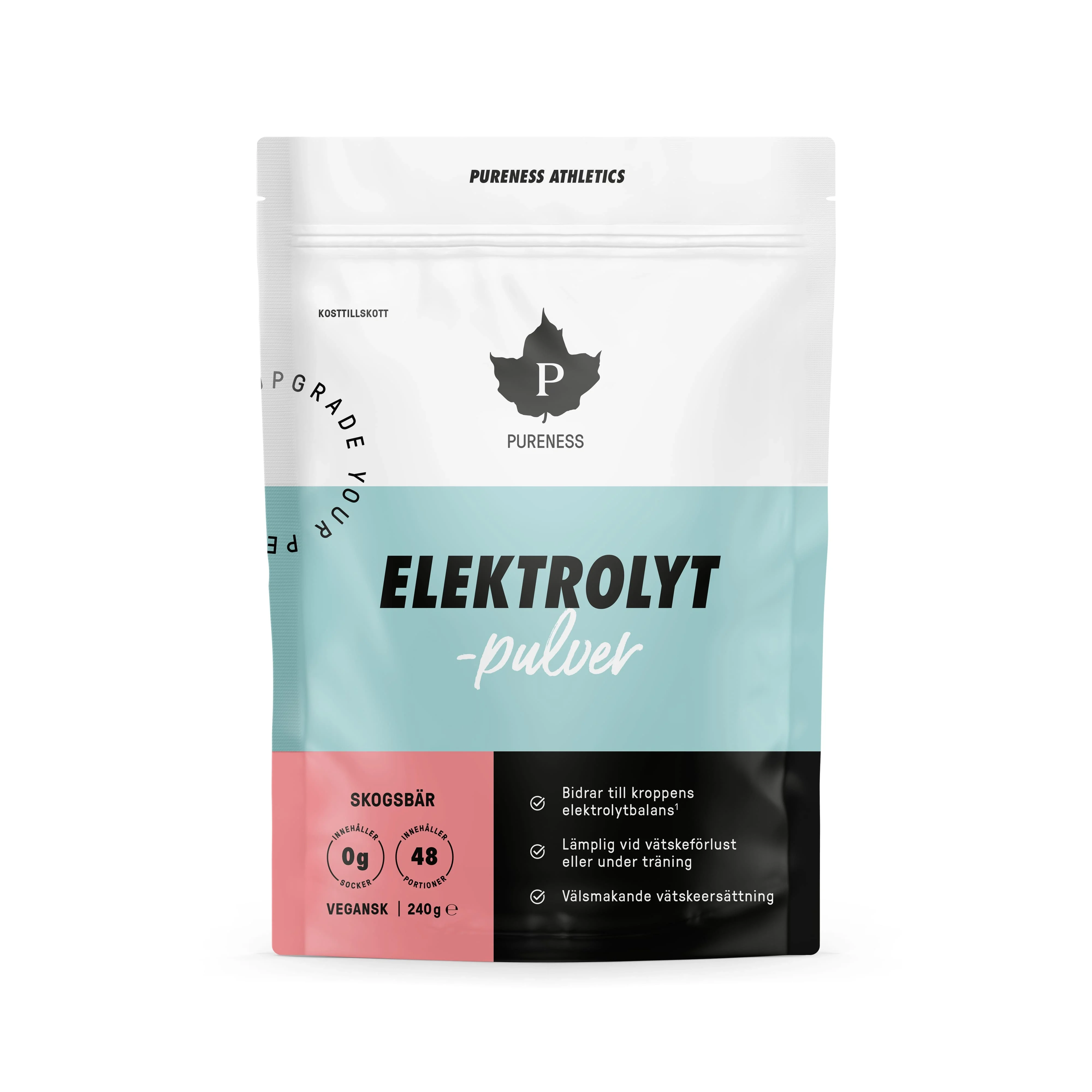 Pureness Elektrolytpulver Skogsbär 240 g från Pureness – köp hos Apotek Hjärtat