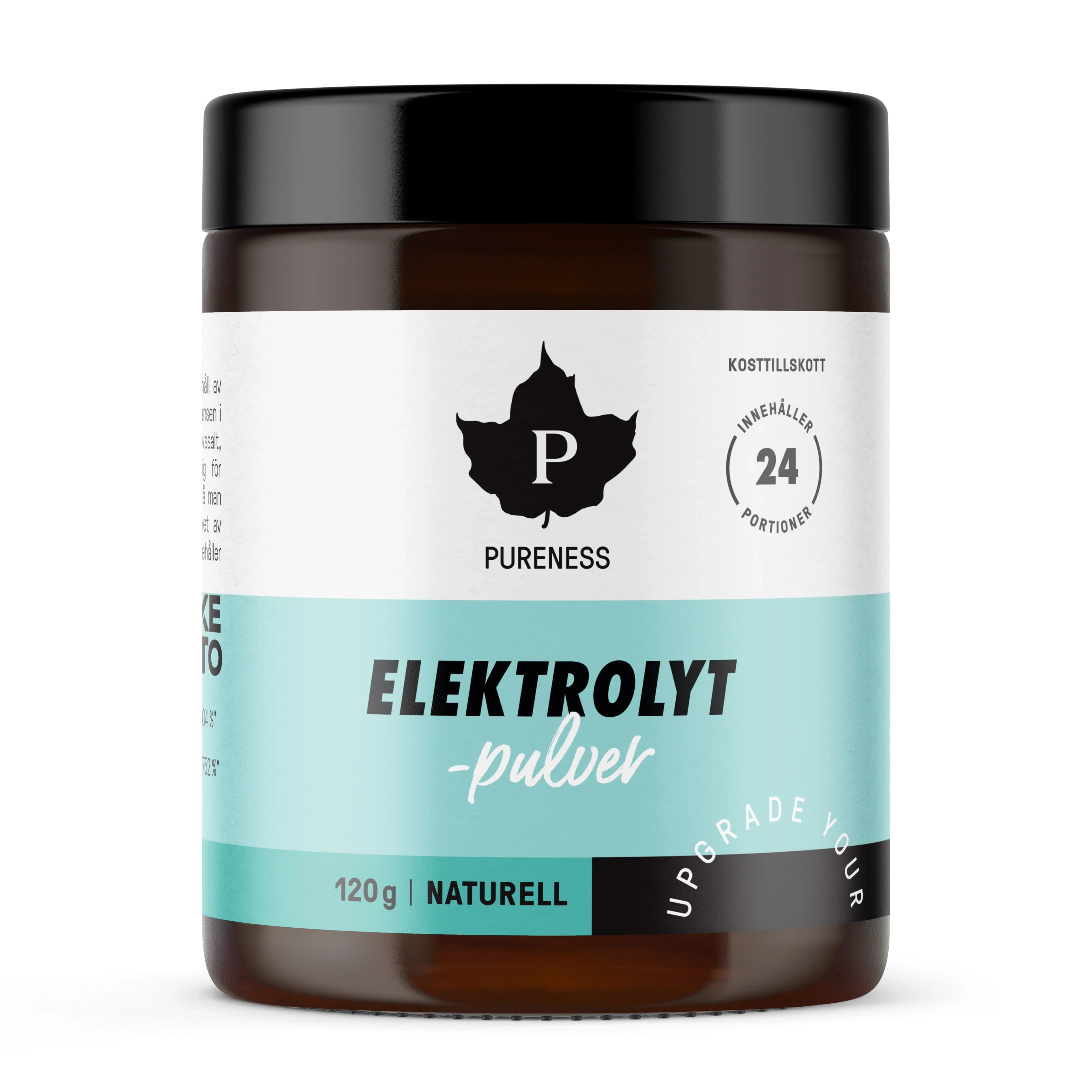 Pureness Elektrolytpulver Naturell 120 g från Pureness – köp hos Apotek Hjärtat