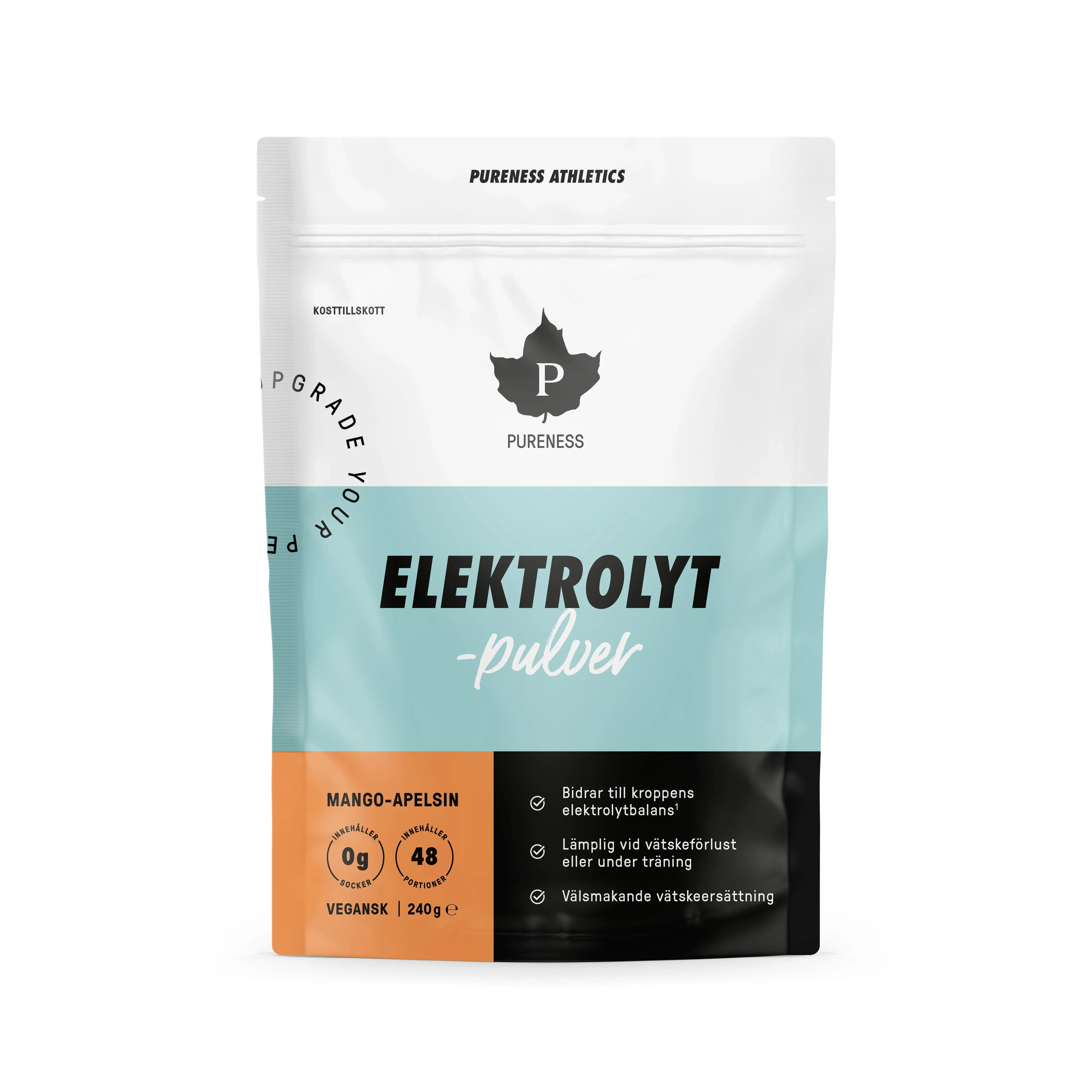 Pureness Elektrolytpulver Mango Apelsin 240 g från Pureness – köp hos Apotek Hjärtat
