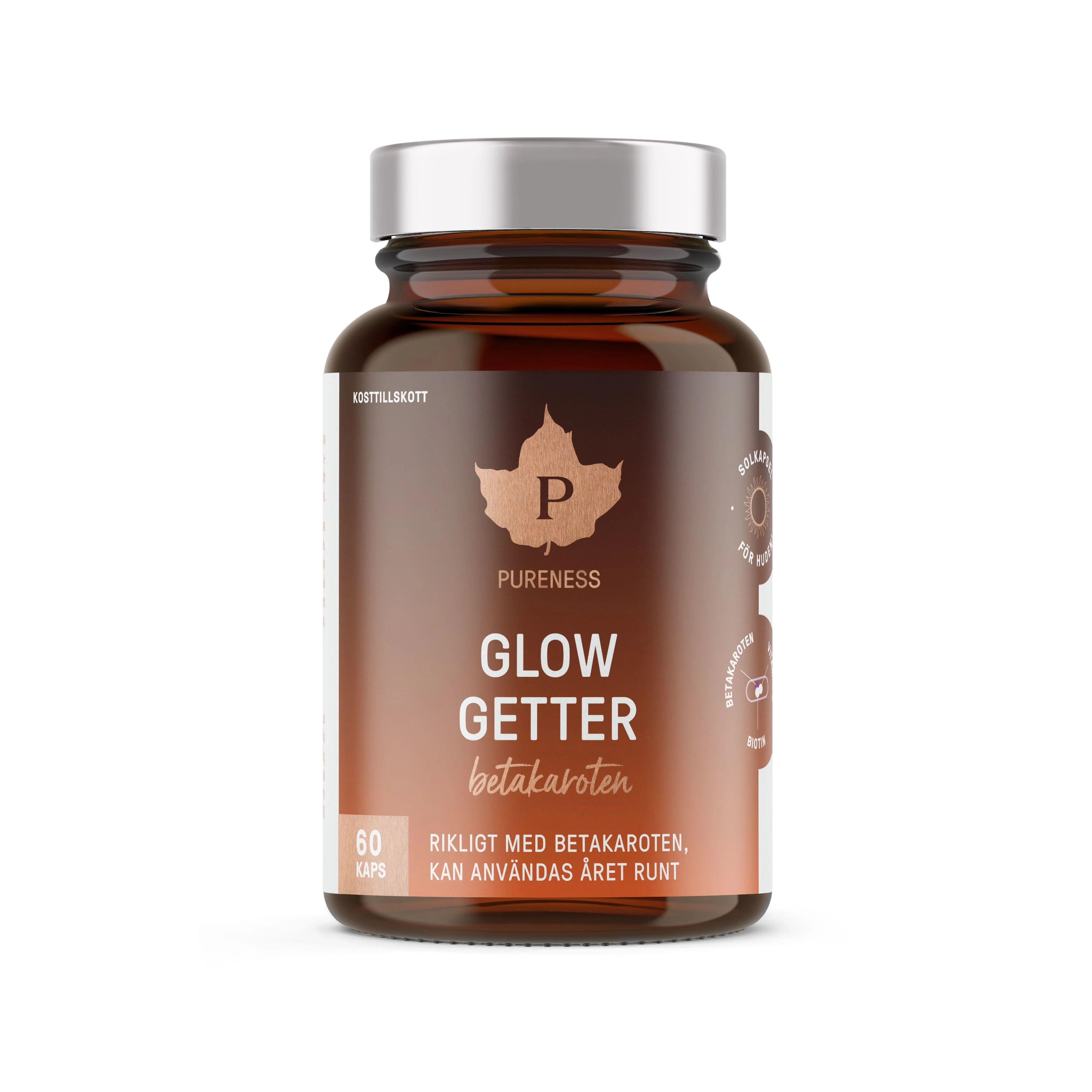 Pureness Glow Getter 60 kapslar från Pureness – köp hos Apotek Hjärtat