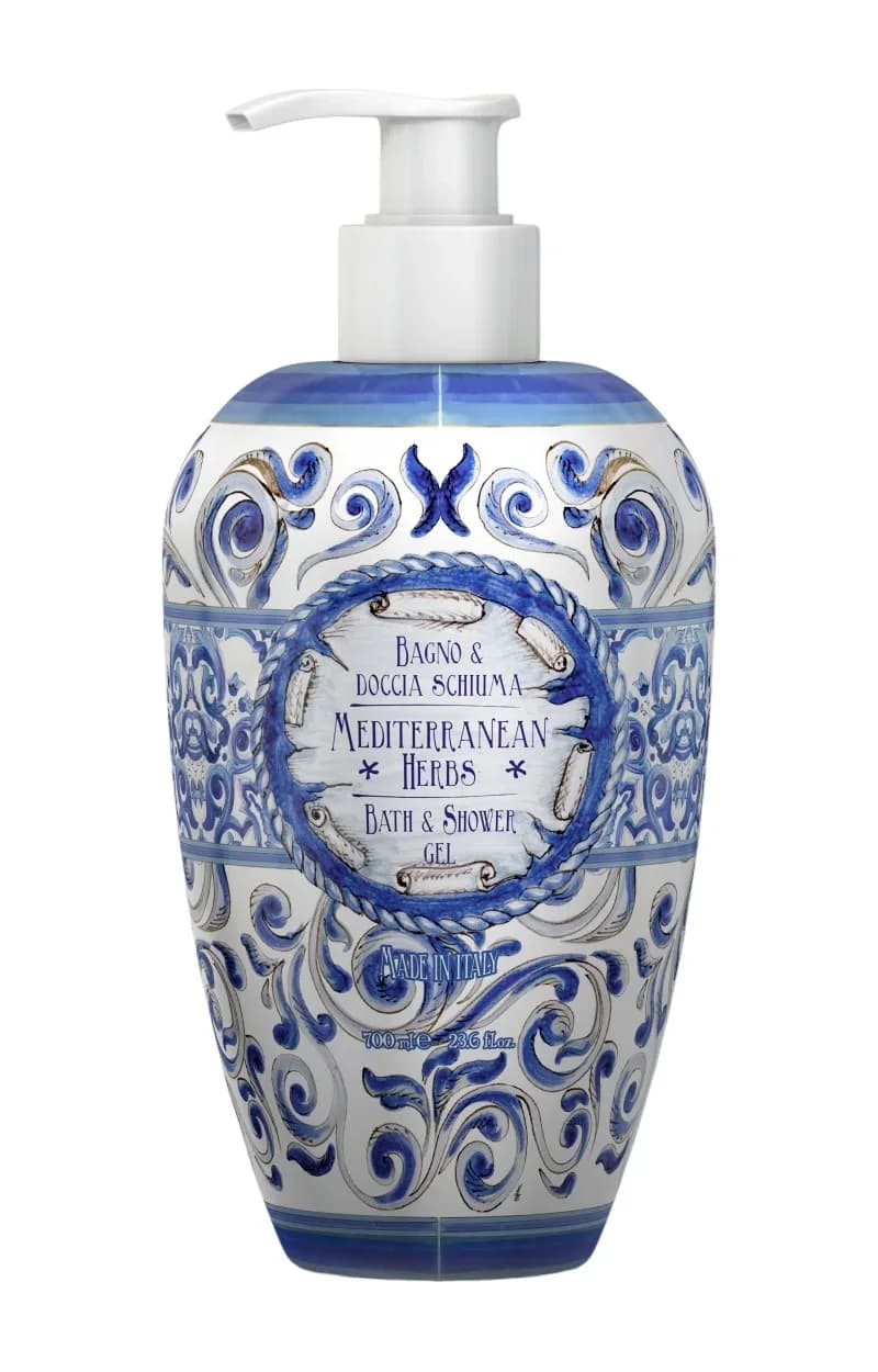 Rudy La Mailoiche Bath & Shower Mediterranean Herbs 700 ml från Rudy La Maioliche – köp hos Apotek Hjärtat