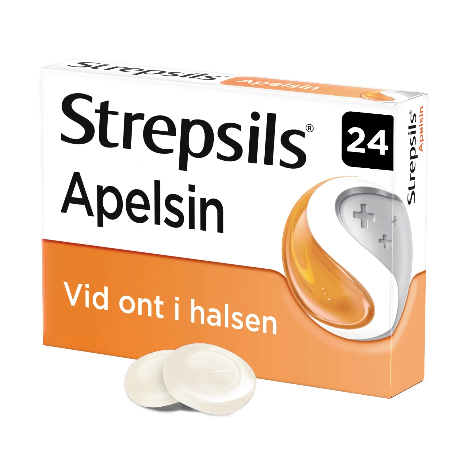 Strepsils Apelsin sugtablett 24 st från Strepsils – köp hos Apotek Hjärtat