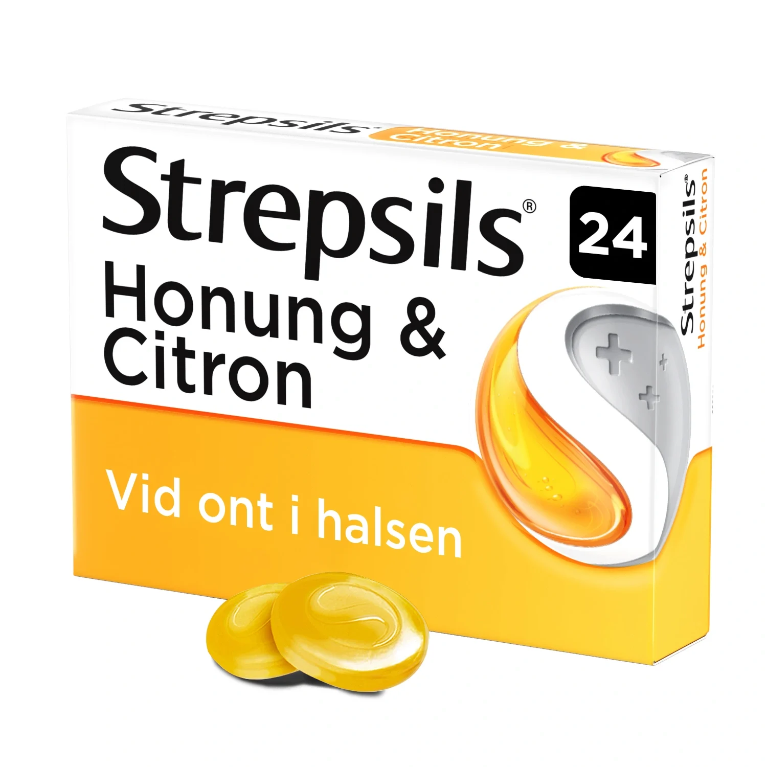 Strepsils Honung & Citron sugtablett 24 st från Strepsils – köp hos Apotek Hjärtat