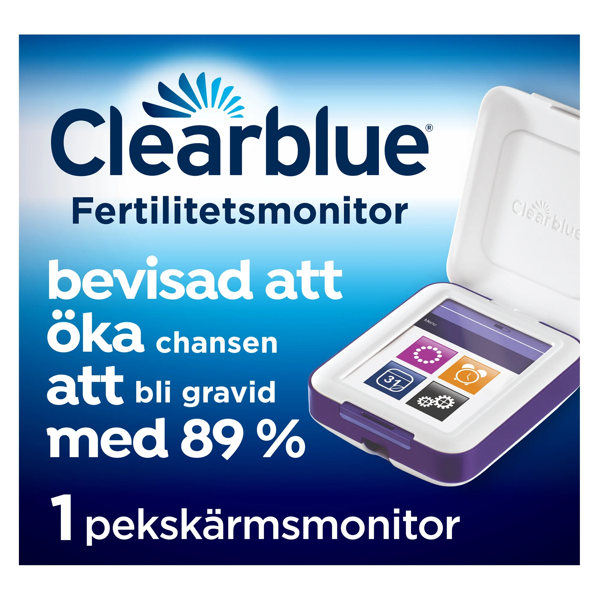Clearblue Advanced Fertilitetsmonitor från Clearblue – köp hos Apotek Hjärtat