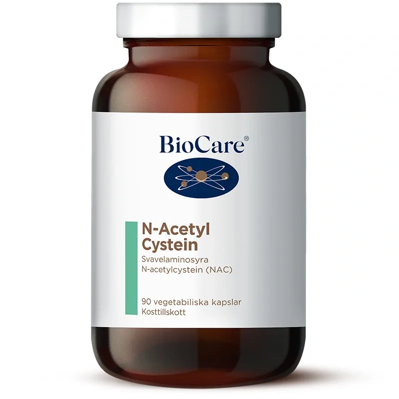 BioCare N-Acetyl Cystein 90 kapslar från BioCare – köp hos Apotek Hjärtat