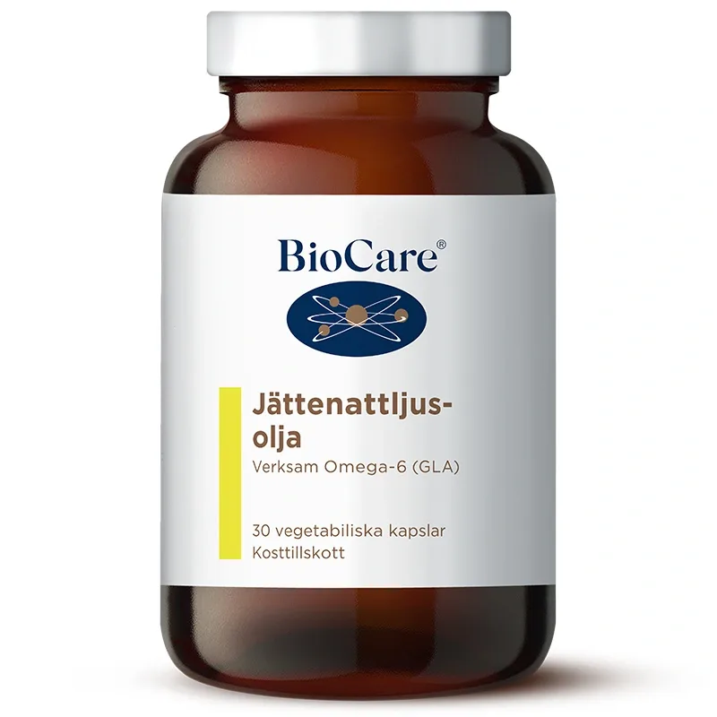 BioCare Jättenattljusolja 30 kapslar från BioCare – köp hos Apotek Hjärtat