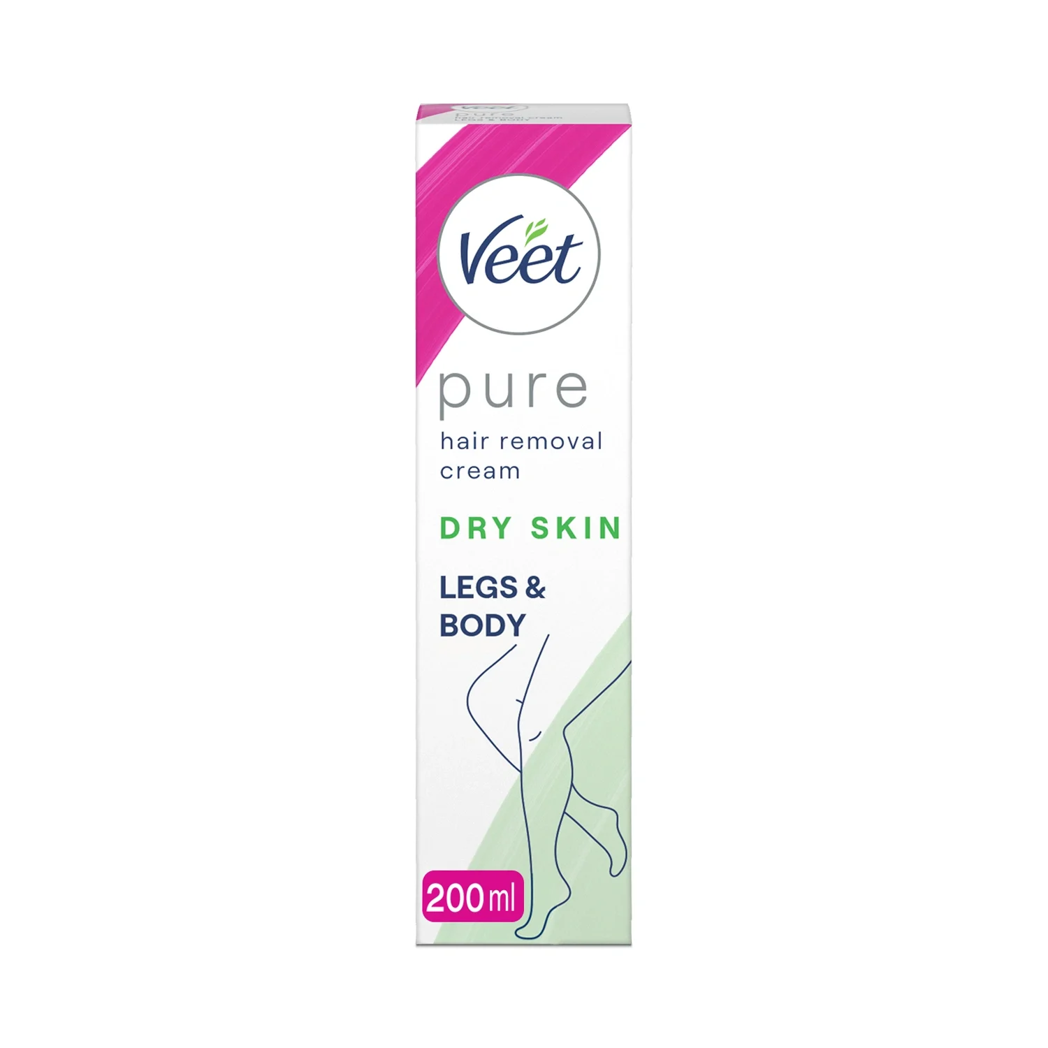 Veet Pure Hair Removal Cream Torr Hud 200 ml från Veet – köp hos Apotek Hjärtat