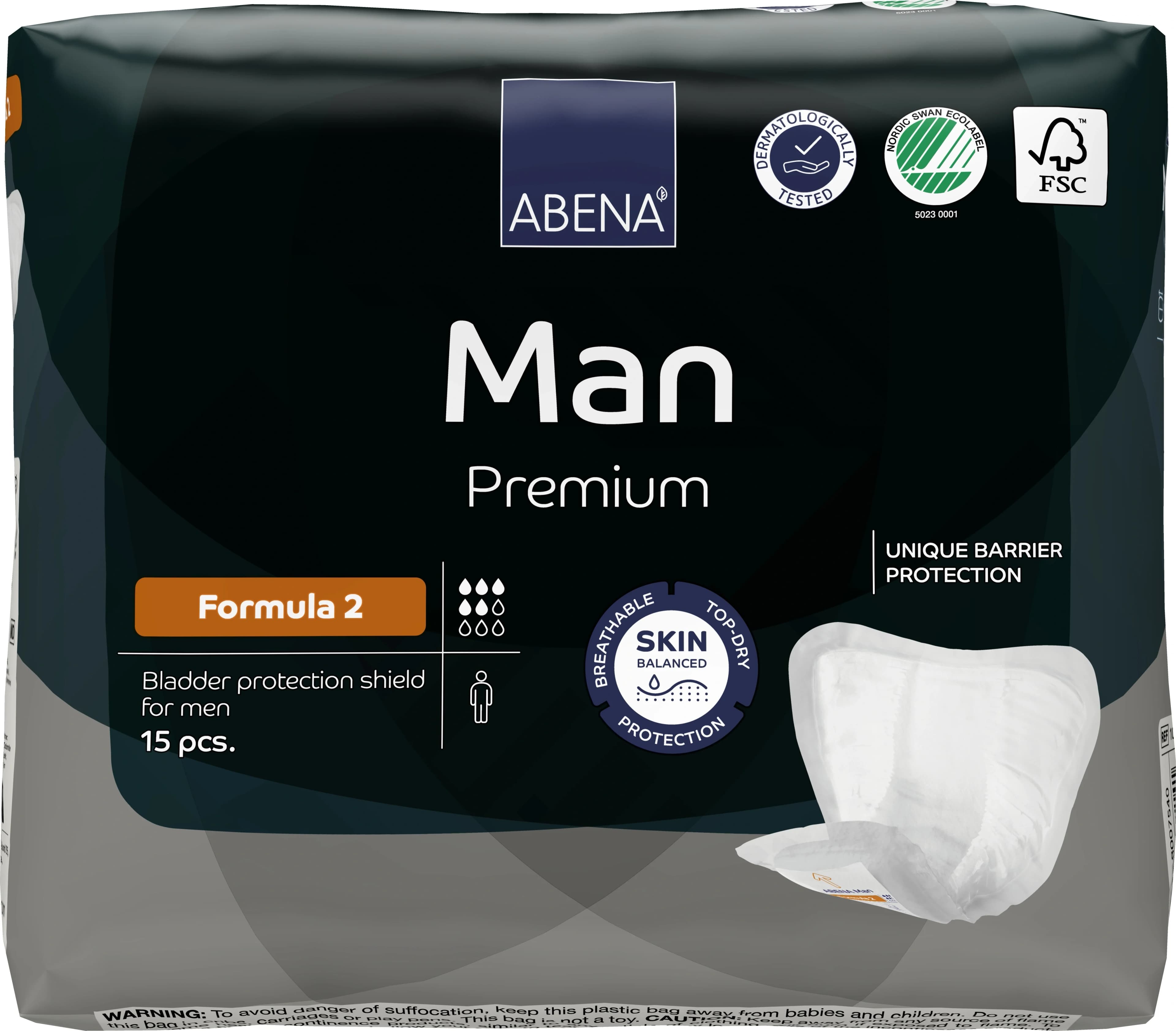 ABENA Man Formula 2 Premium 15 st från ABENA – köp hos Apotek Hjärtat