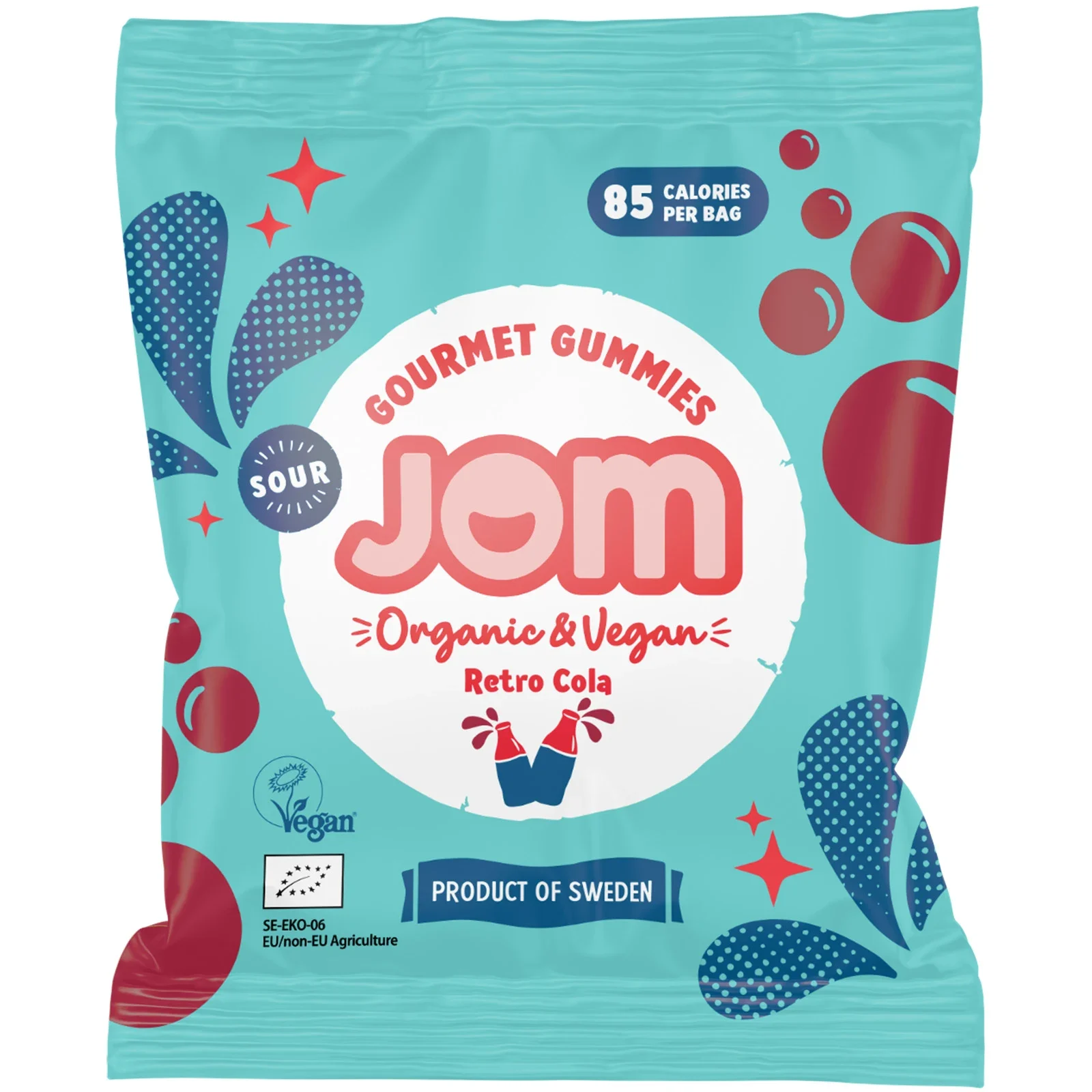 JOM Snack Pack Sur Retro Cola Godis 25 g från JOM – köp hos Apotek Hjärtat