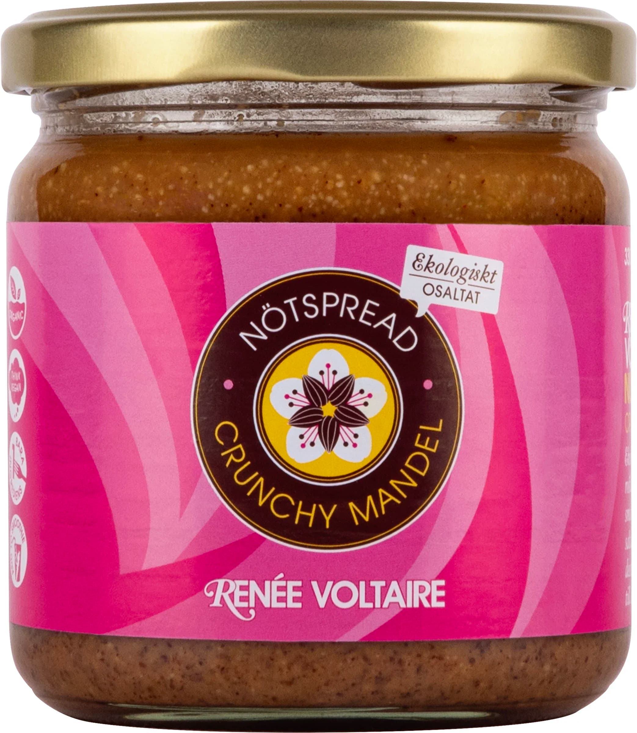 Renée Voltaire Nötspread Crunchy Mandel 330 g från Renée Voltaire – köp hos Apotek Hjärtat