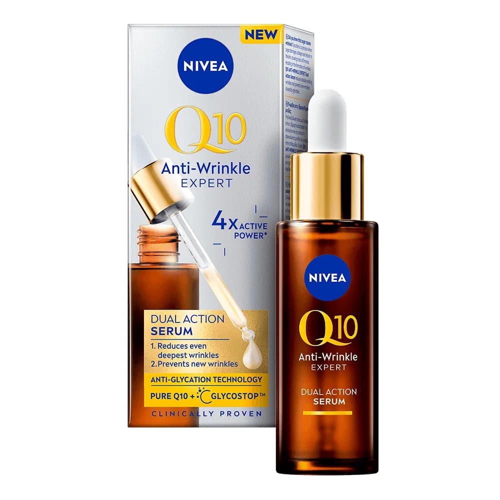 Nivea Q10 Anti-Wrinkle Expert Dual Action Serum 30 ml från Nivea - köp hos Apotek Hjärtat