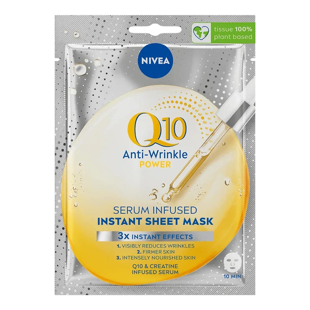 Nivea Q10 Anti-Wrinkle Power Sheet Mask 1 st från Nivea – köp hos Apotek Hjärtat