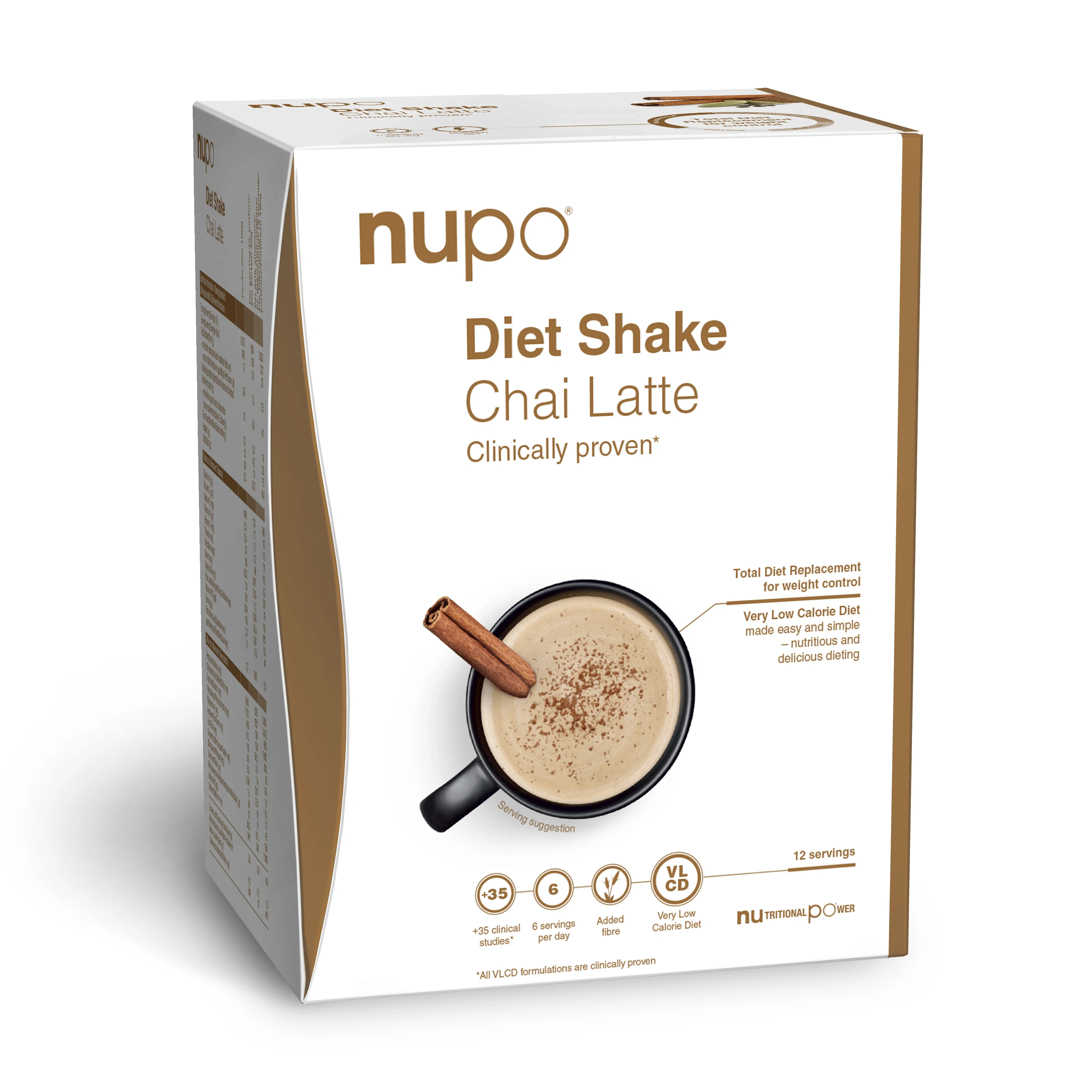 Nupo Diet Shake Chai Latte 12 portioner från Nupo – köp hos Apotek Hjärtat