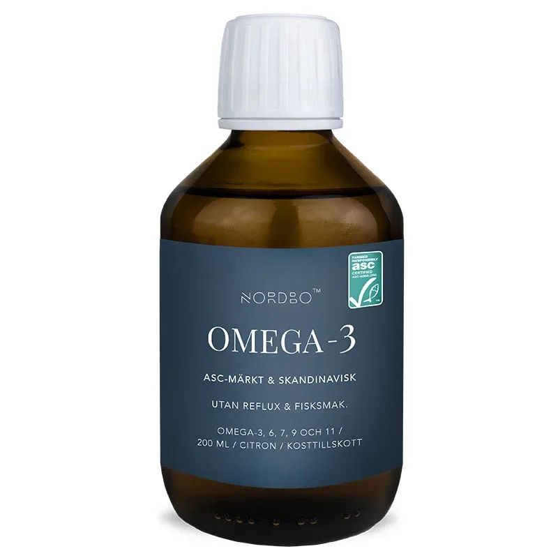 Nordbo Omega-3 ASC 200 ml från Nordbo – köp hos Apotek Hjärtat