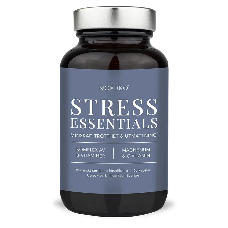 Nordbo Stress Essentials 60 kapslar från Nordbo - köp hos Apotek Hjärtat