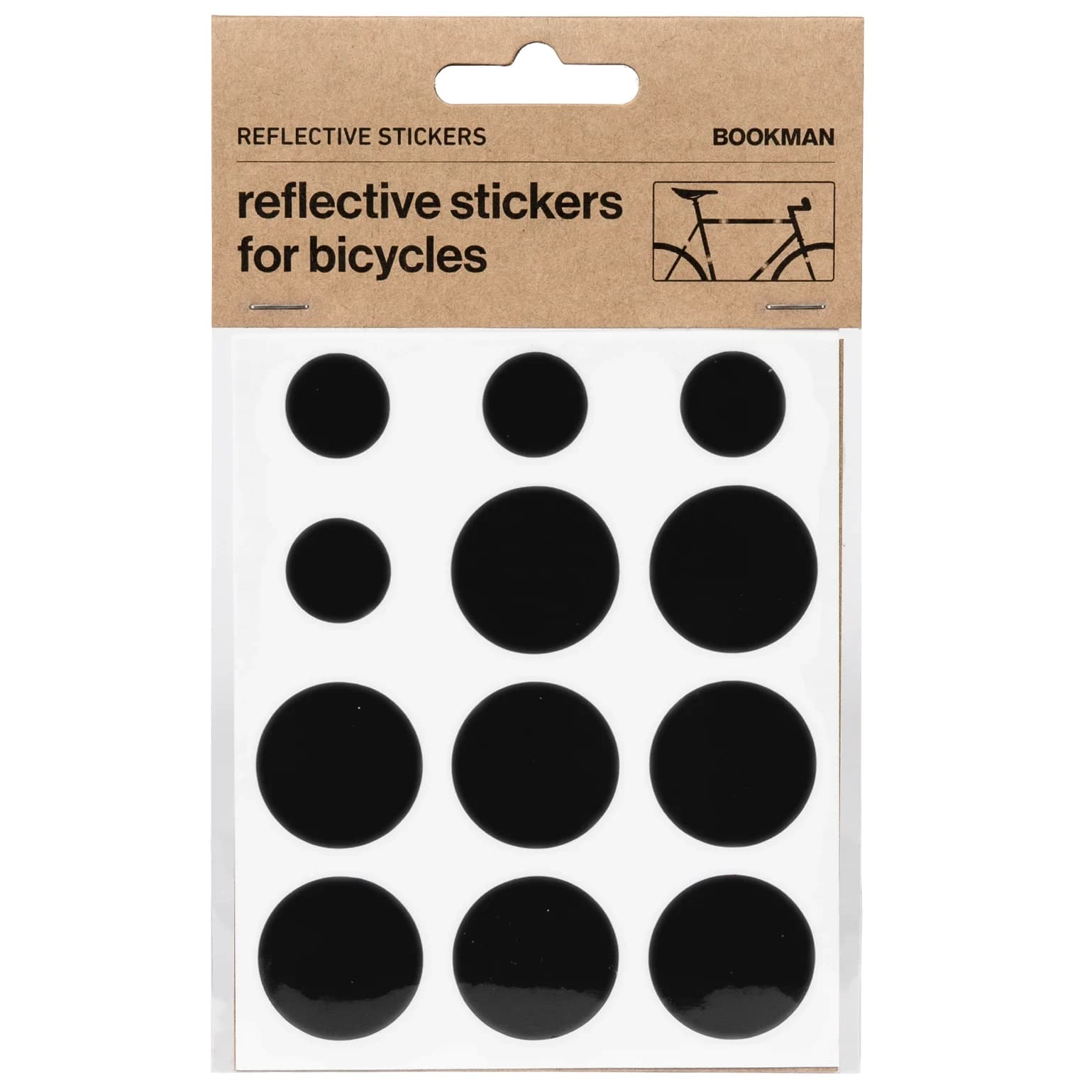Bookman Sticky Reflectors Black från Bookman – köp hos Apotek Hjärtat
