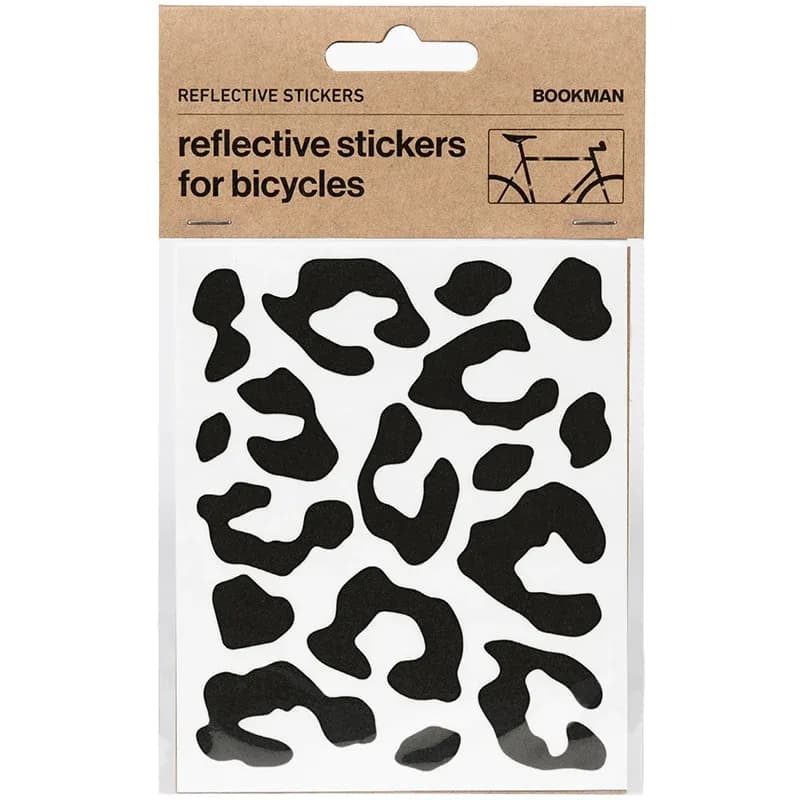 Bookman Reflective Stickers Leopard Print Black från Bookman – köp hos Apotek Hjärtat