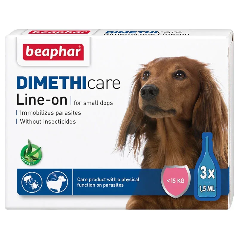 Beaphar Dimethicare Line-on Liten Hund 3x1,5ml från beaphar – köp hos Apotek Hjärtat
