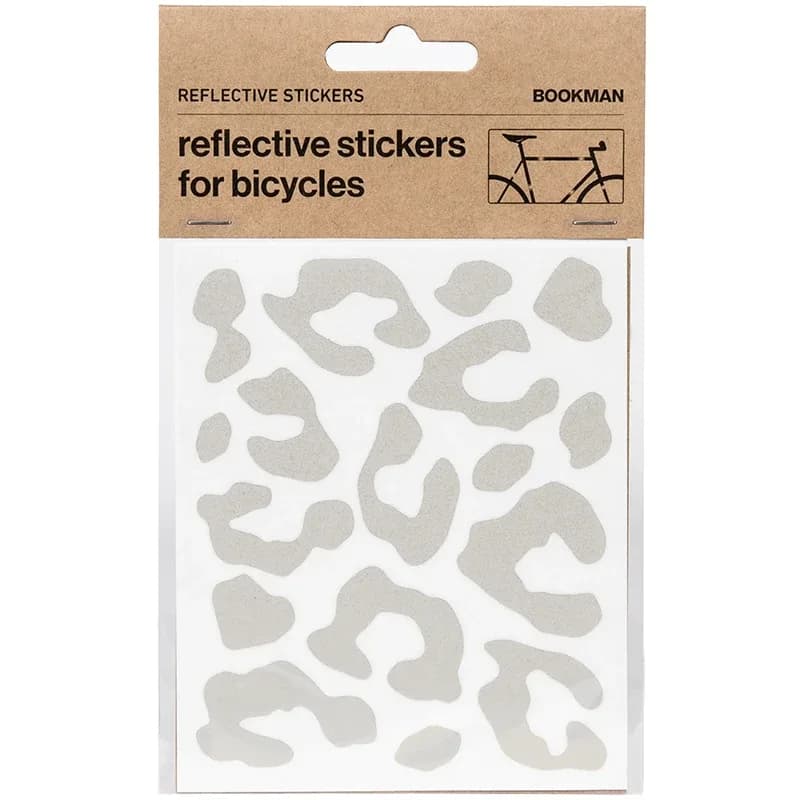 Bookman Reflective Stickers Leopard Print White från Bookman – köp hos Apotek Hjärtat