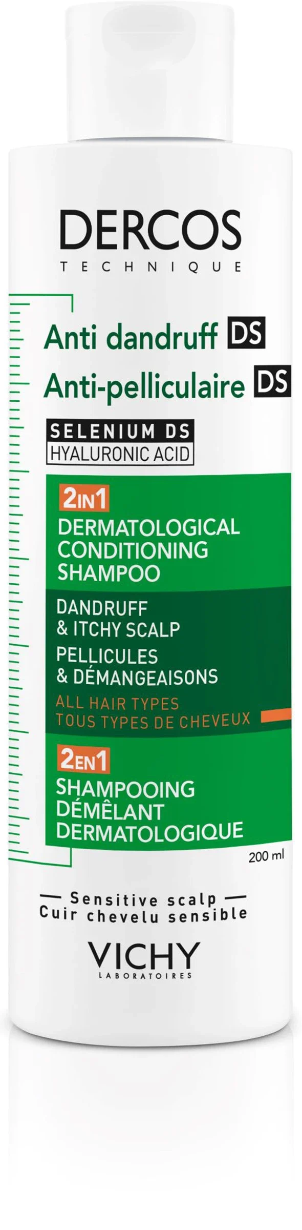 Vichy Dercos Anti-Dandruff DS 2-in-1 Shampoo + Conditioner 200 ml från Vichy – köp hos Apotek Hjärtat