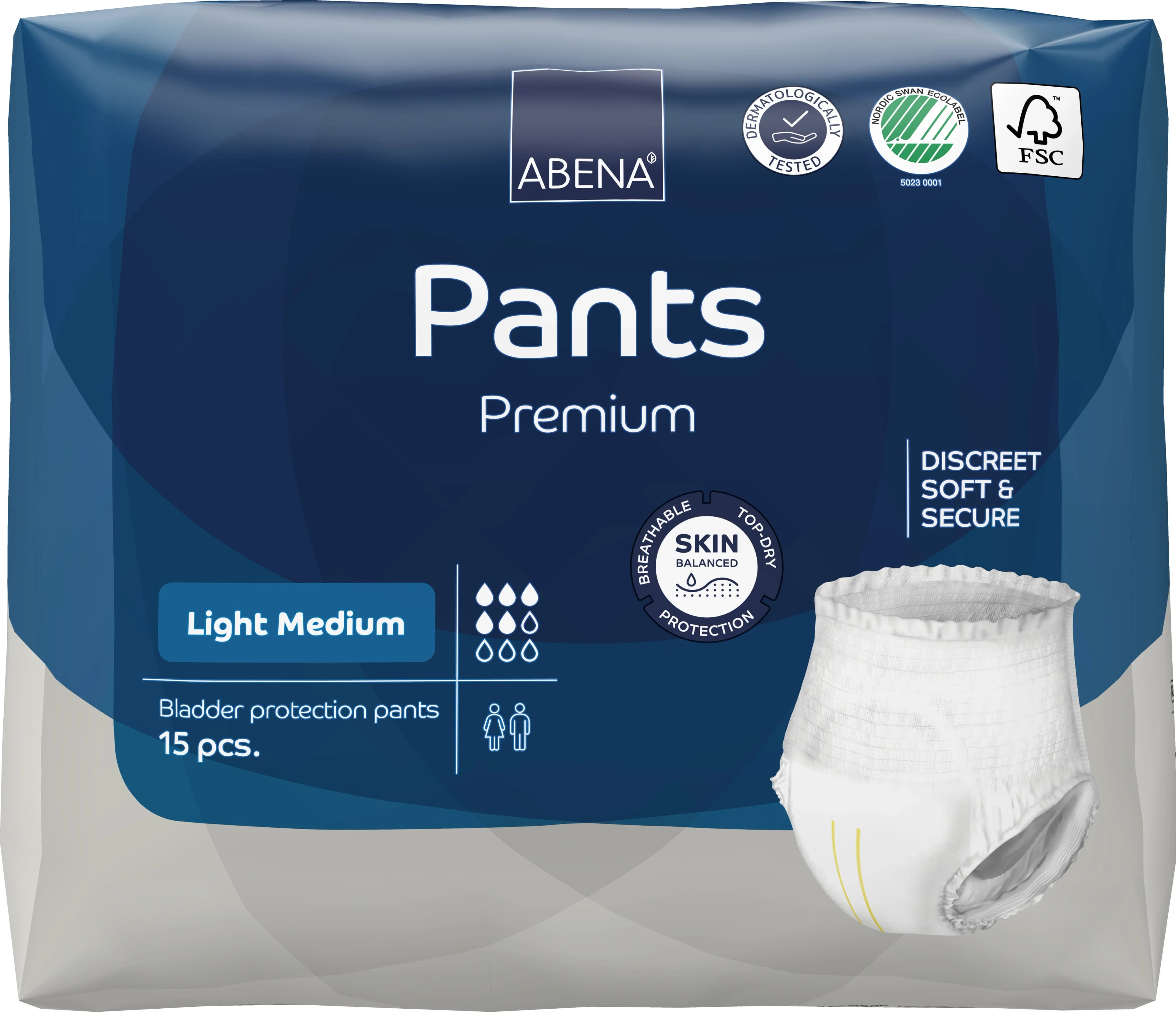 ABENA Pants Light M 15 st från ABENA – köp hos Apotek Hjärtat