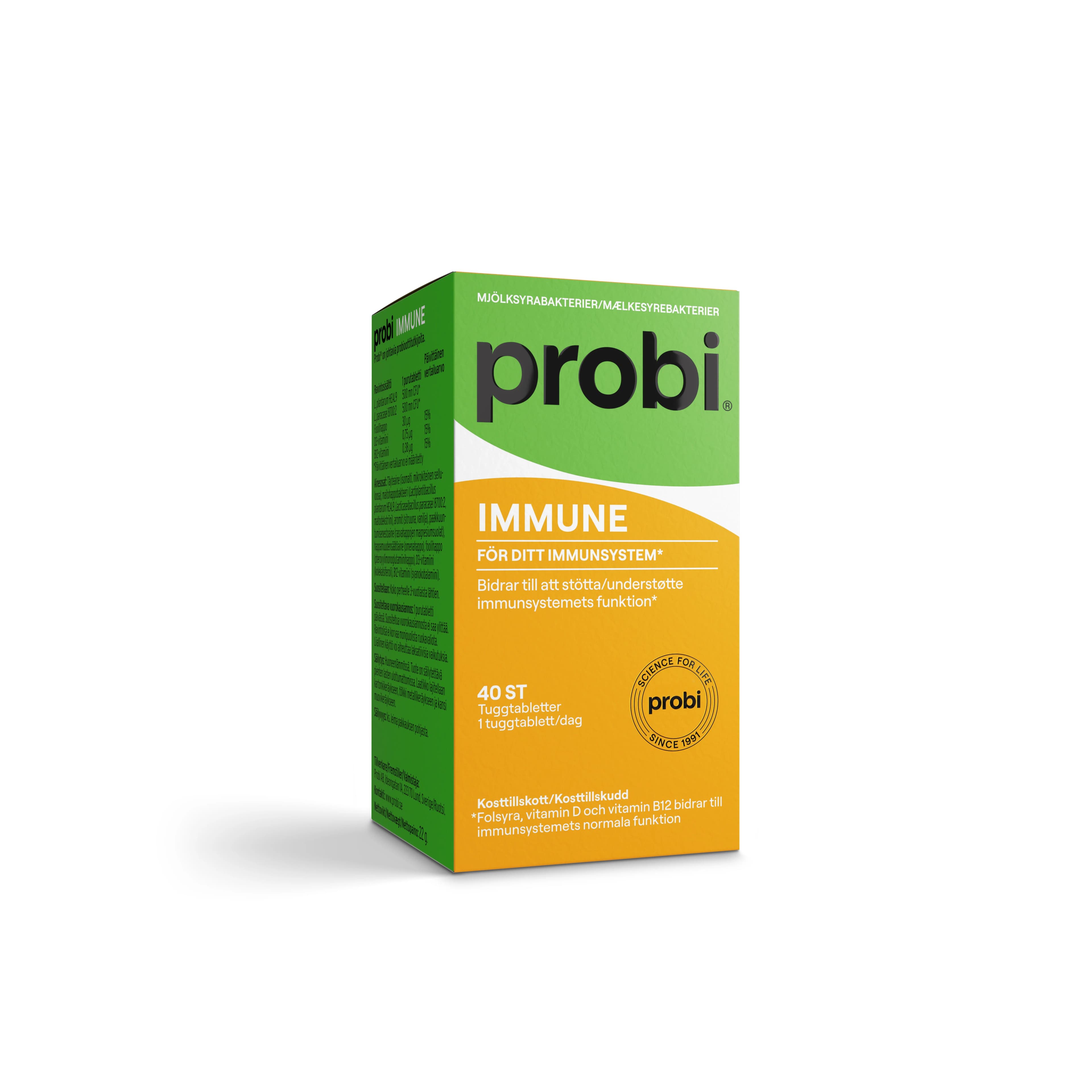 Probi Immune 40 st från Probi – köp hos Apotek Hjärtat