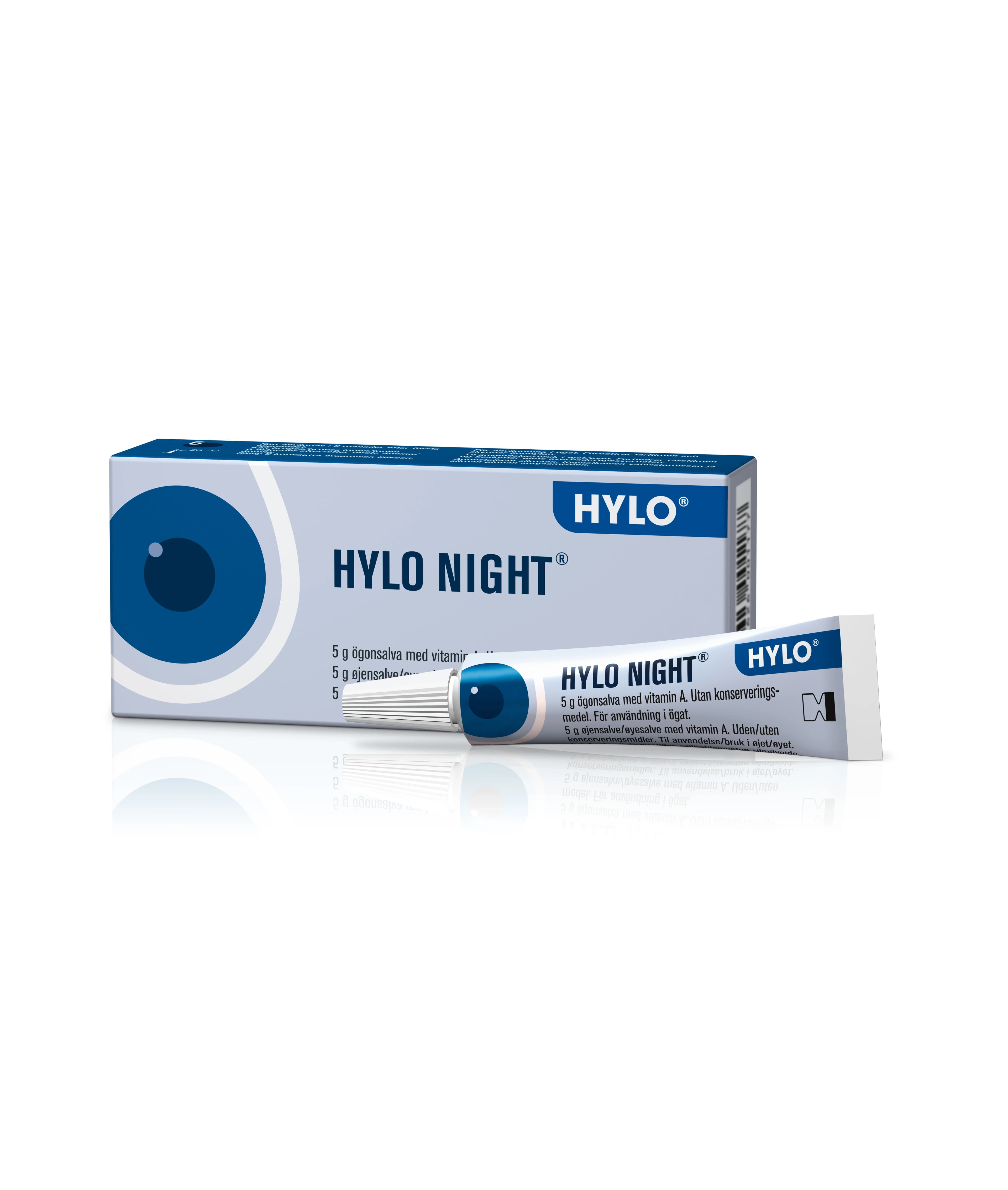 Hylo Night Ögonsalva 5 g från Hylo – köp hos Apotek Hjärtat