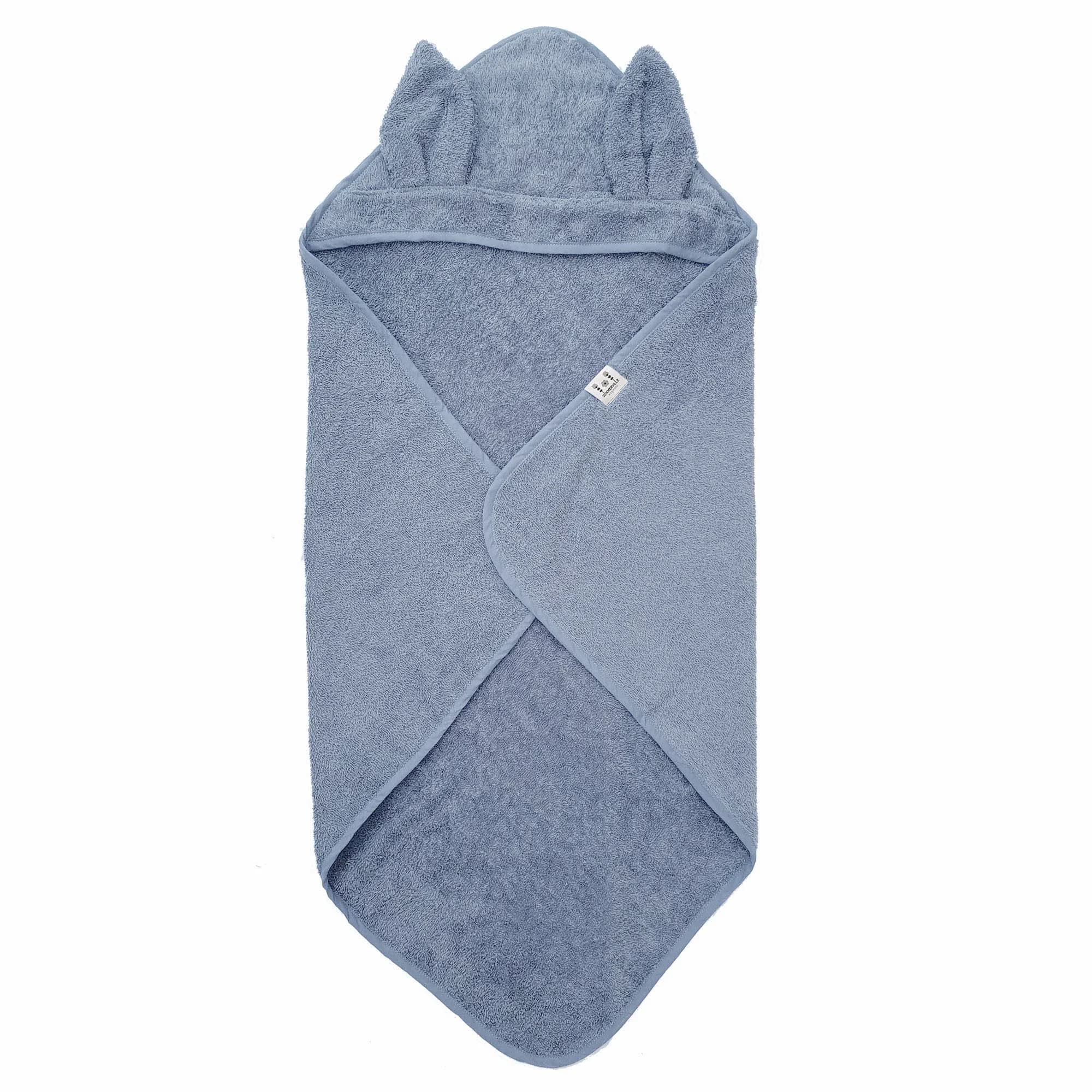 Summerville Organic Badcape Rabbit Eko Dusty Blue från Summerville Organic – köp hos Apotek Hjärtat