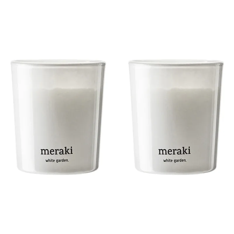 Meraki Doftljus White Garden 2x60g från Meraki – köp hos Apotek Hjärtat