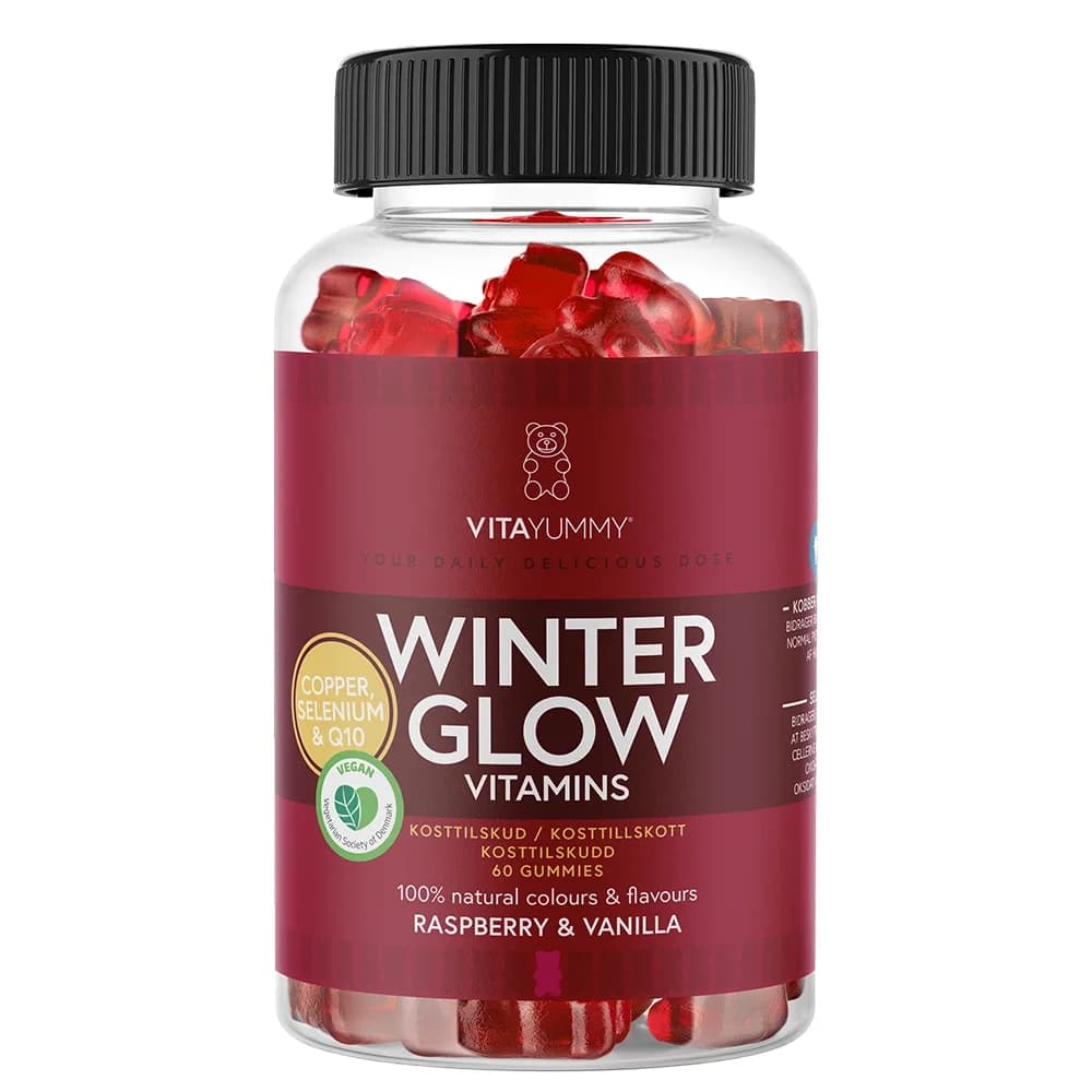 VitaYummy Winter Glow Raspberry & Vanilla 60 st från VitaYummy – köp hos Apotek Hjärtat