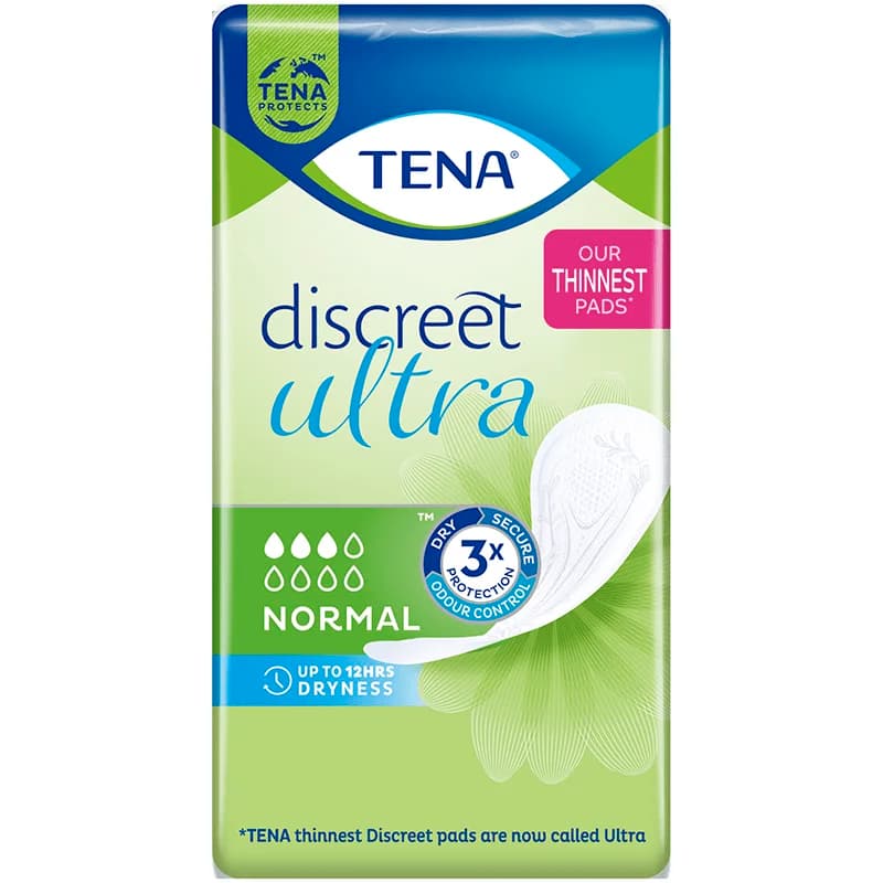 TENA Discreet Ultra Binda Normal 16 st från Tena – köp hos Apotek Hjärtat