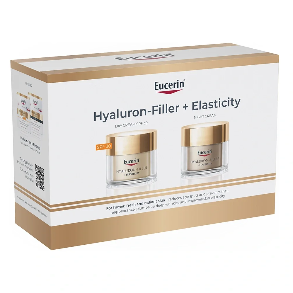 Eucerin Hyaluron-Filler + Elasticity Day & Night 2x50 ml från Eucerin – köp hos Apotek Hjärtat