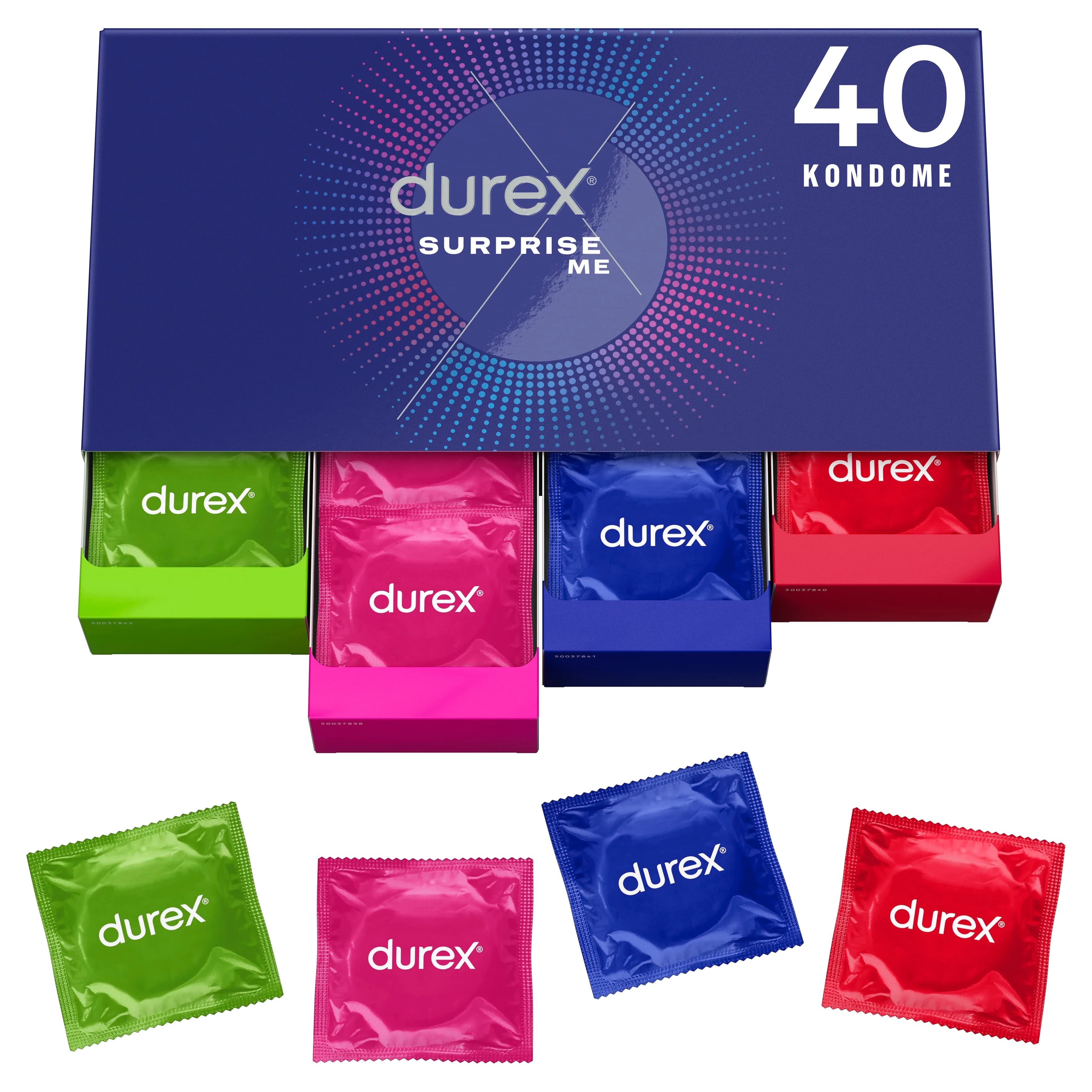 Durex Surprise Me Mix 40 st från Durex – köp hos Apotek Hjärtat