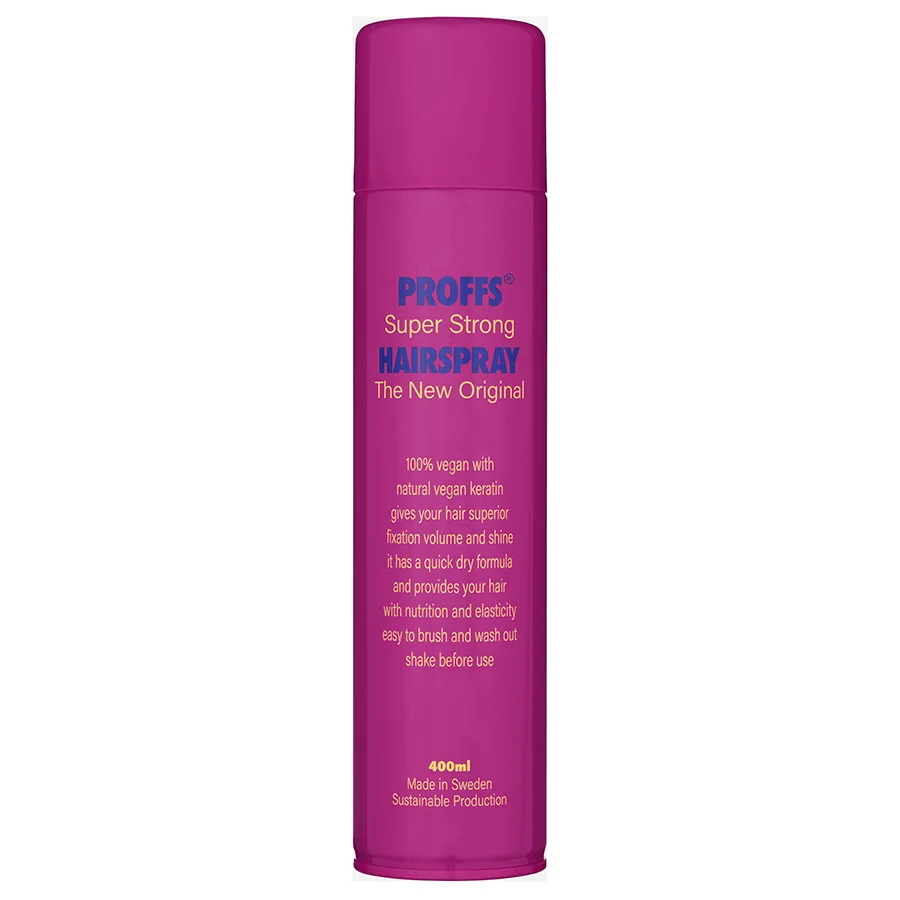 PROFFS Super Strong Hairspray 400 ml från Proffs – köp hos Apotek Hjärtat