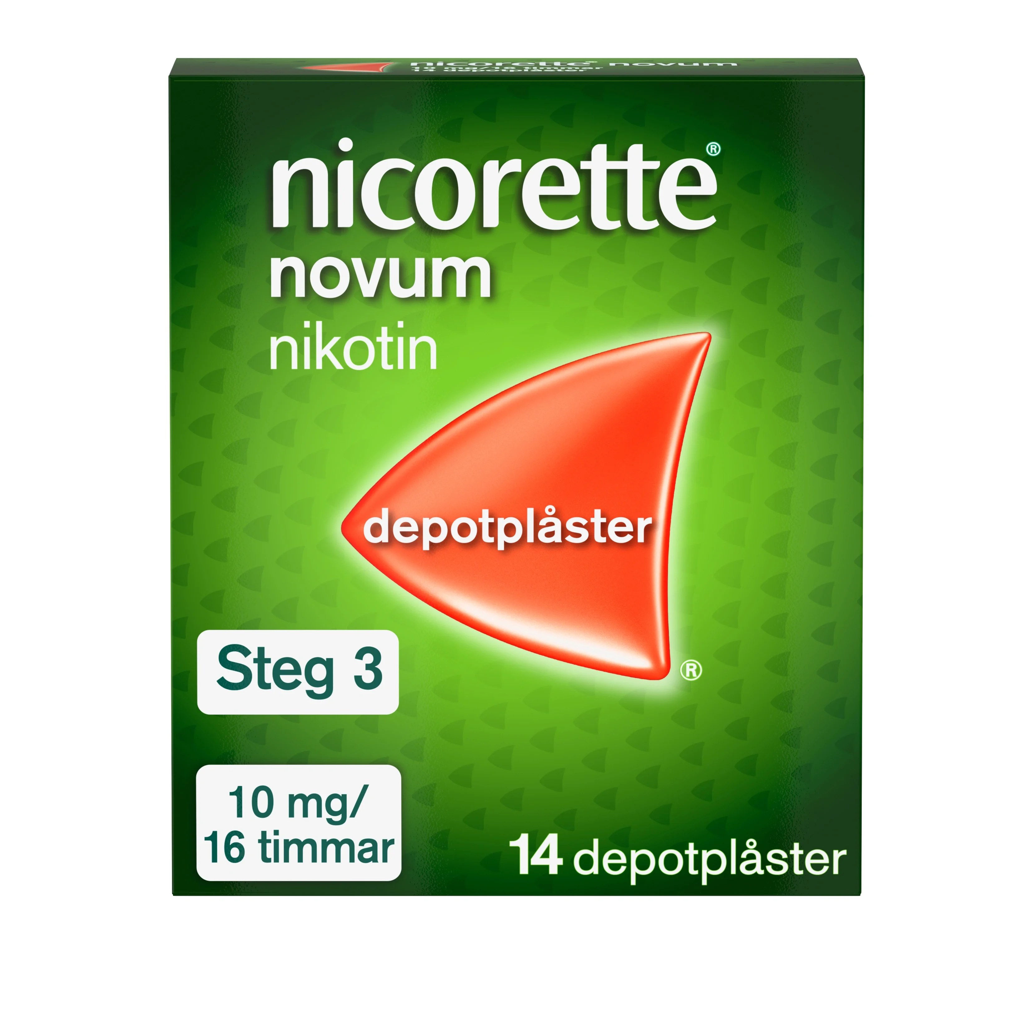 Nicorette Novum nikotinplåster 10 mg/16 timmar 14 st från Nicorette – köp hos Apotek Hjärtat