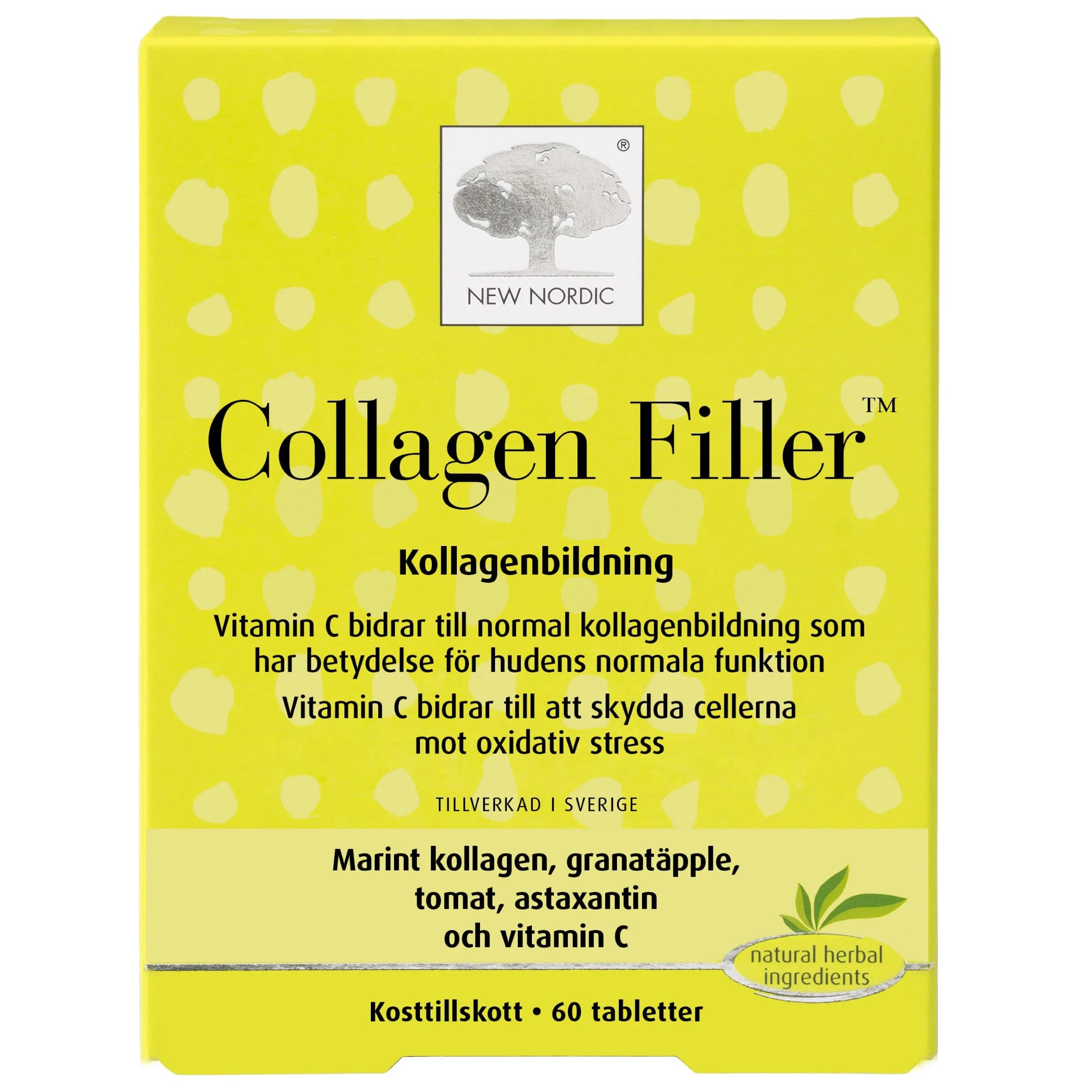 New Nordic Skin Care Collagen Filler 60 st från New Nordic – köp hos Apotek Hjärtat