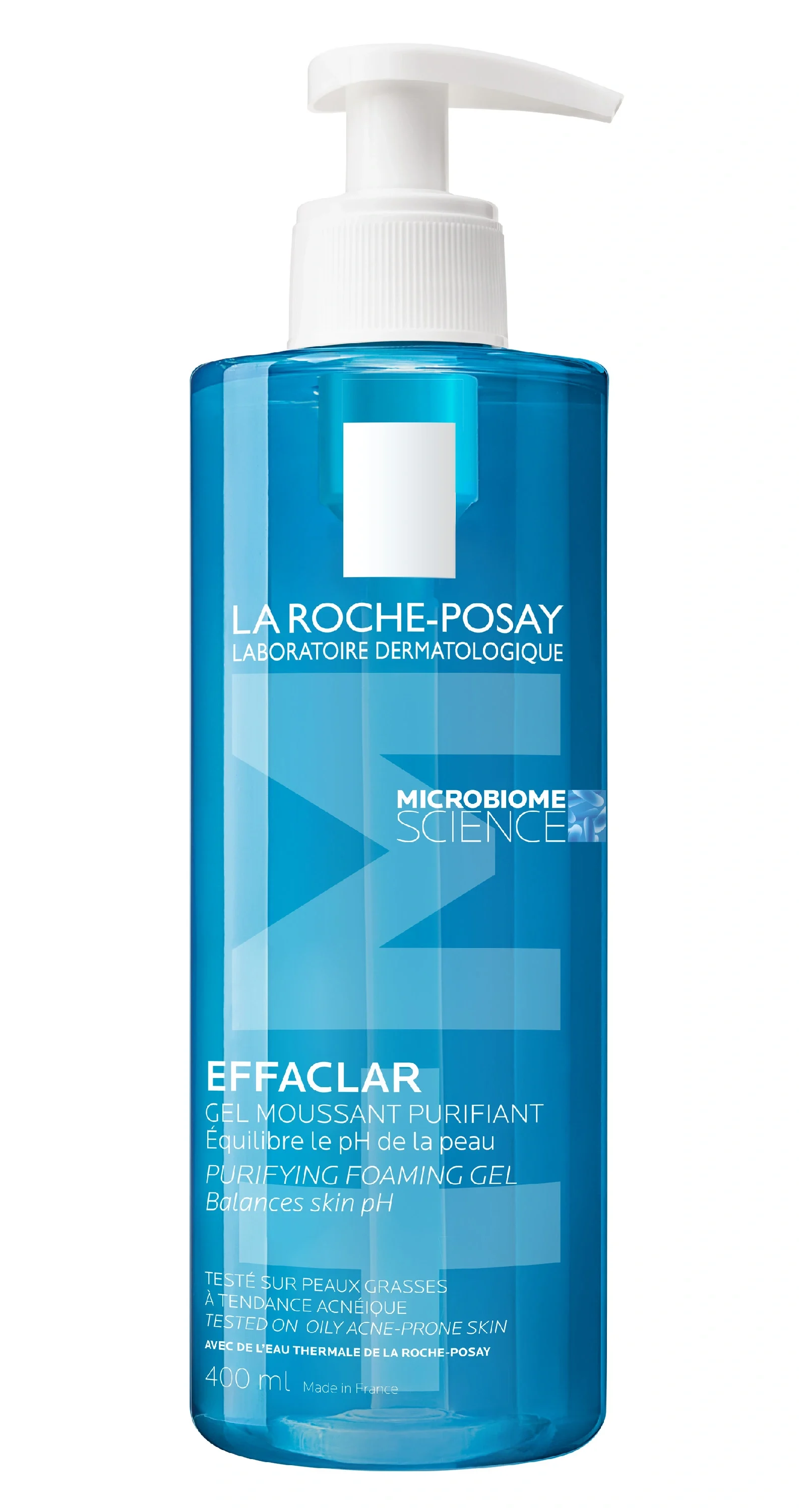 La Roche-Posay Effaclar Cleansing Gel+M Pump 400 ml från La Roche-Posay – köp hos Apotek Hjärtat