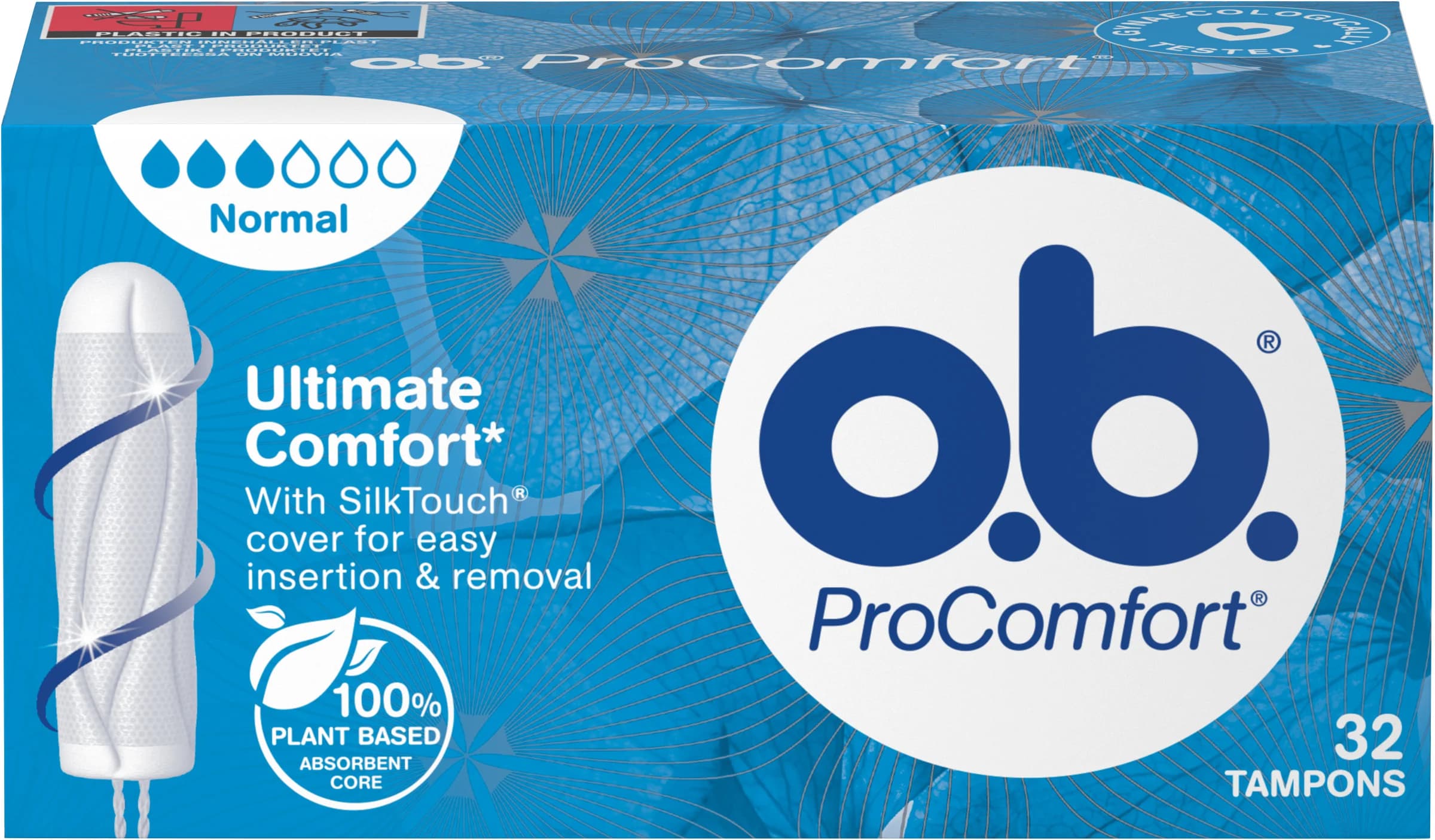 O.b. ProComfort Normal 32 st från O.b. – köp hos Apotek Hjärtat