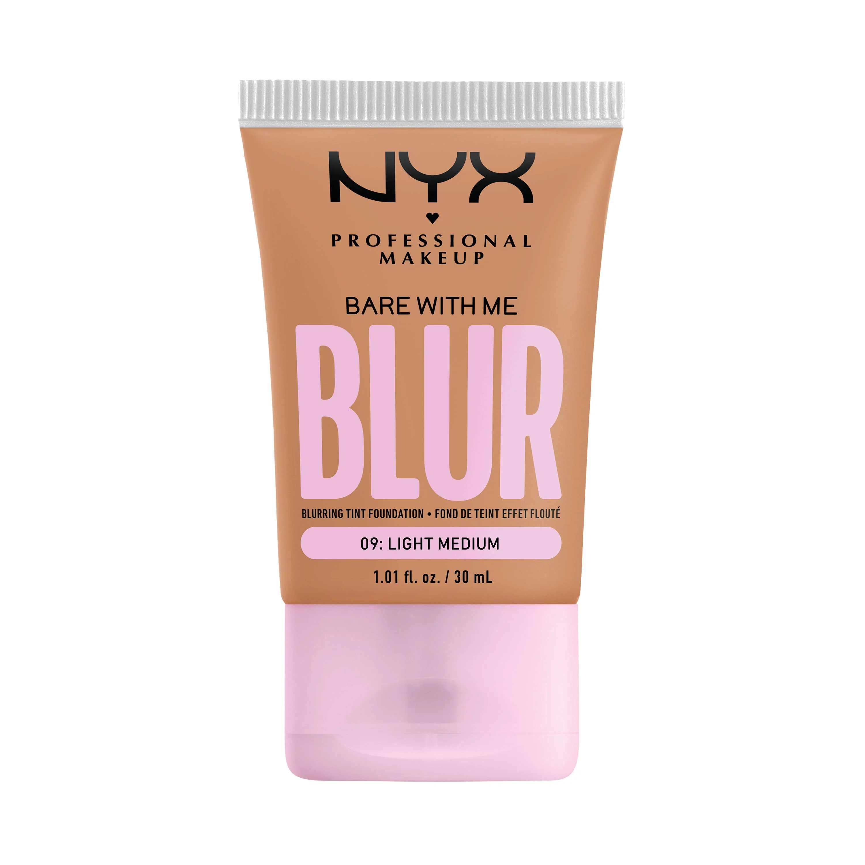 NYX Professional Makeup Bare With Me Blur Tint Foundation 30 ml 09 Light Medium från NYX Professional Makeup – köp hos Apotek Hjärtat