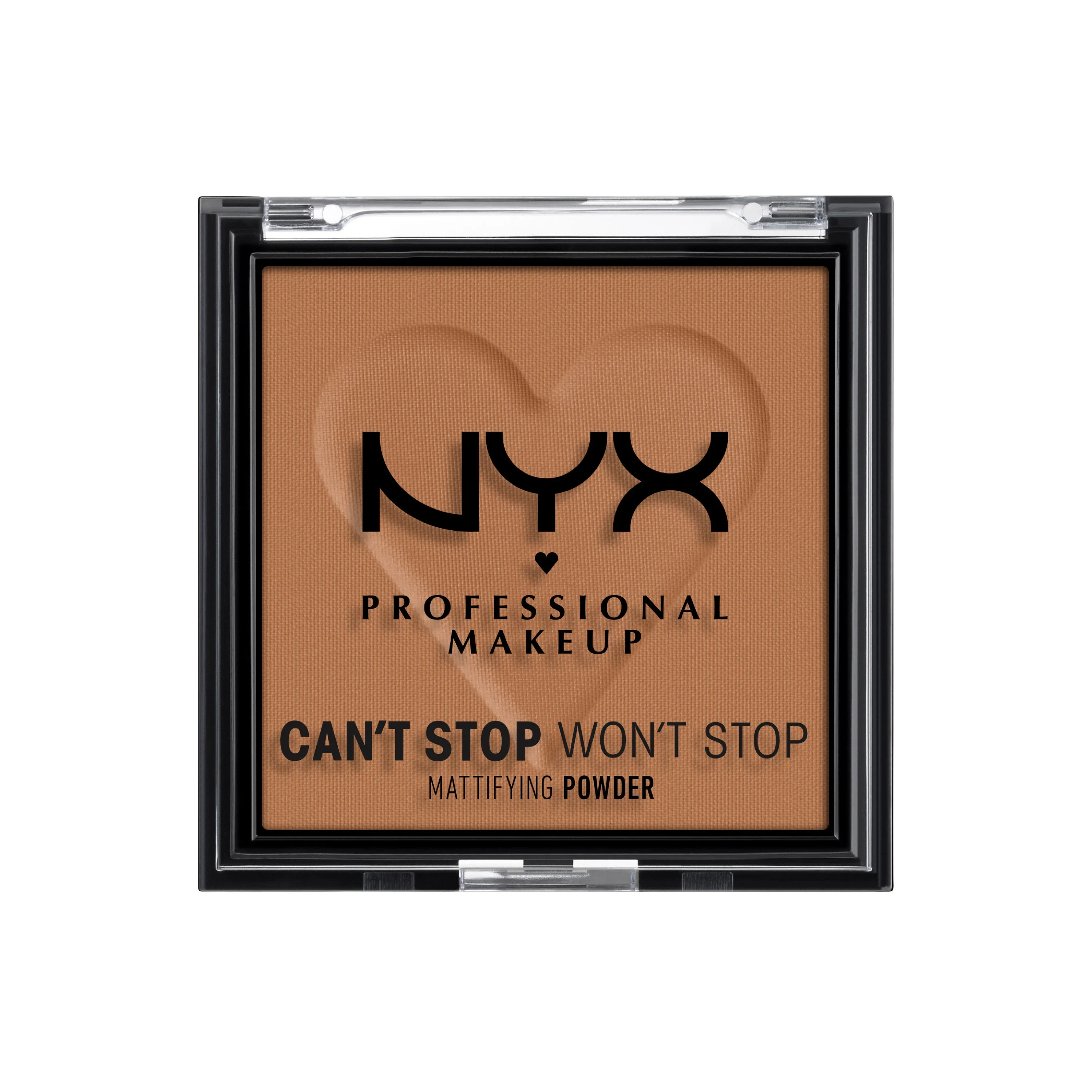 NYX Professional Makeup Can't Stop Won't Stop Mattifying Pressed Powder 6 g 08 Mocha från NYX Professional Makeup - köp hos Apotek Hjärtat