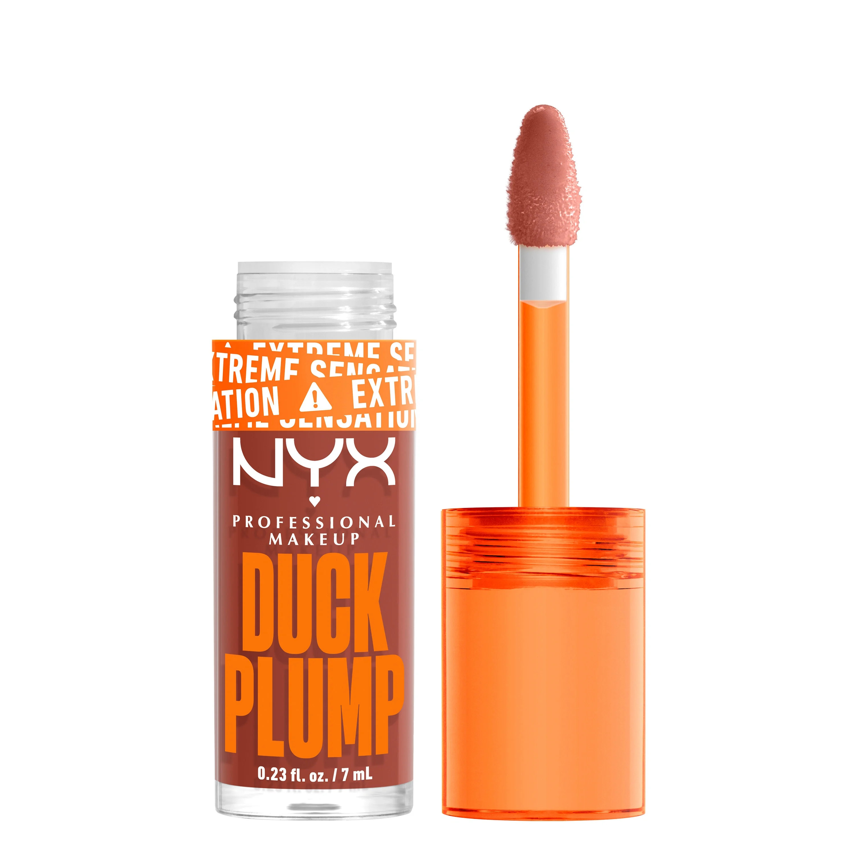 NYX Professional Makeup Duck Plump Lip Gloss 7 ml 05 Brown of Applause från NYX Professional Makeup – köp hos Apotek Hjärtat