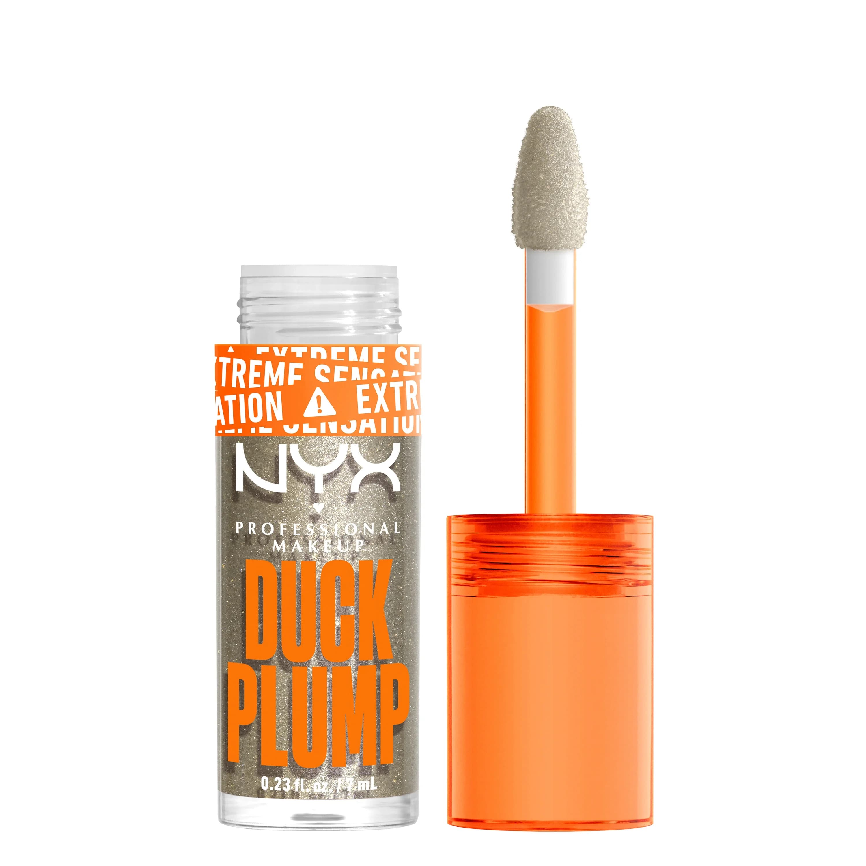 NYX Professional Makeup Duck Plump Lip Gloss 7 ml 20 Quazy Silver från NYX Professional Makeup – köp hos Apotek Hjärtat