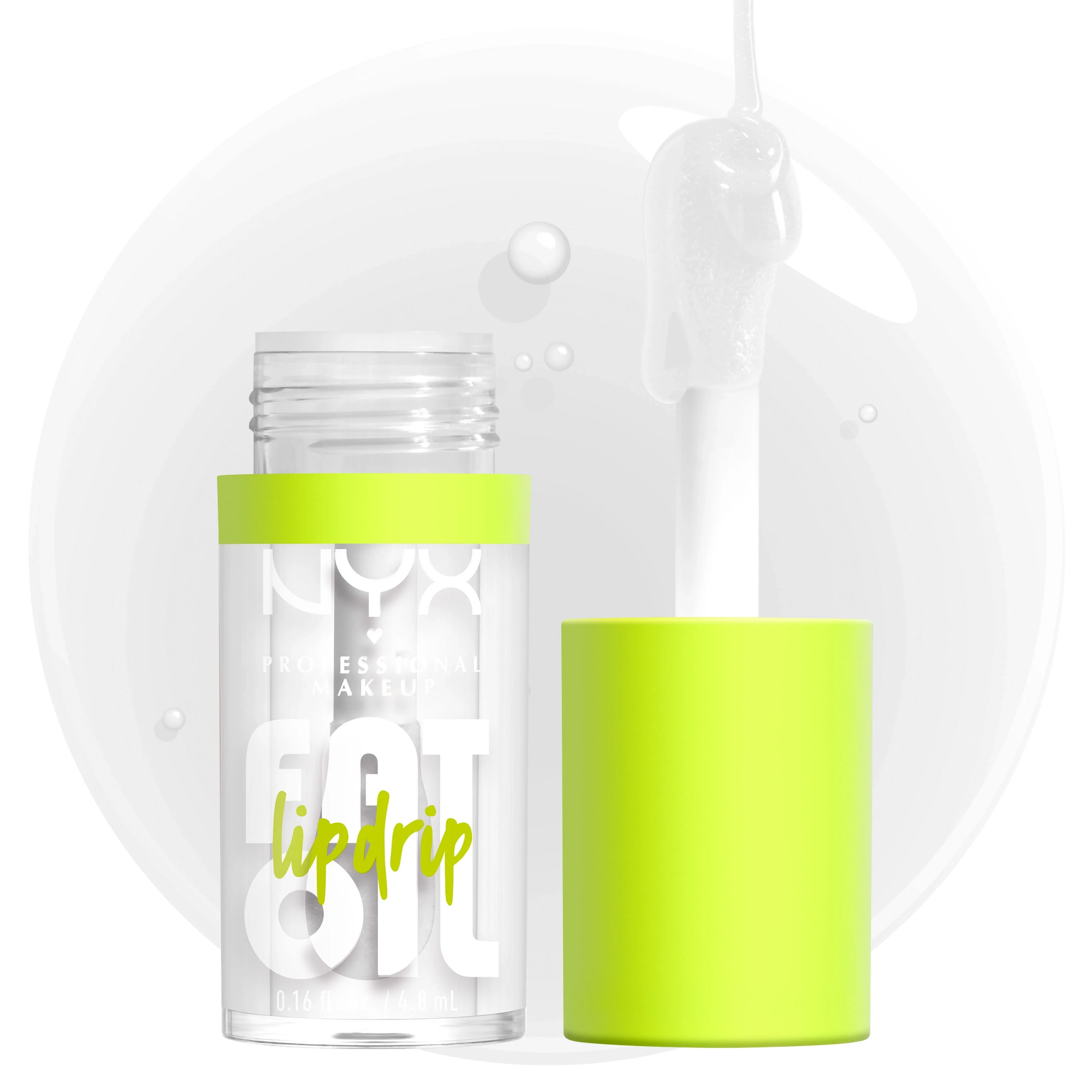 NYX Professional Makeup Fat Oil Lip Drip Lip Gloss 4,8 ml 01 My Main från NYX Professional Makeup - köp hos Apotek Hjärtat