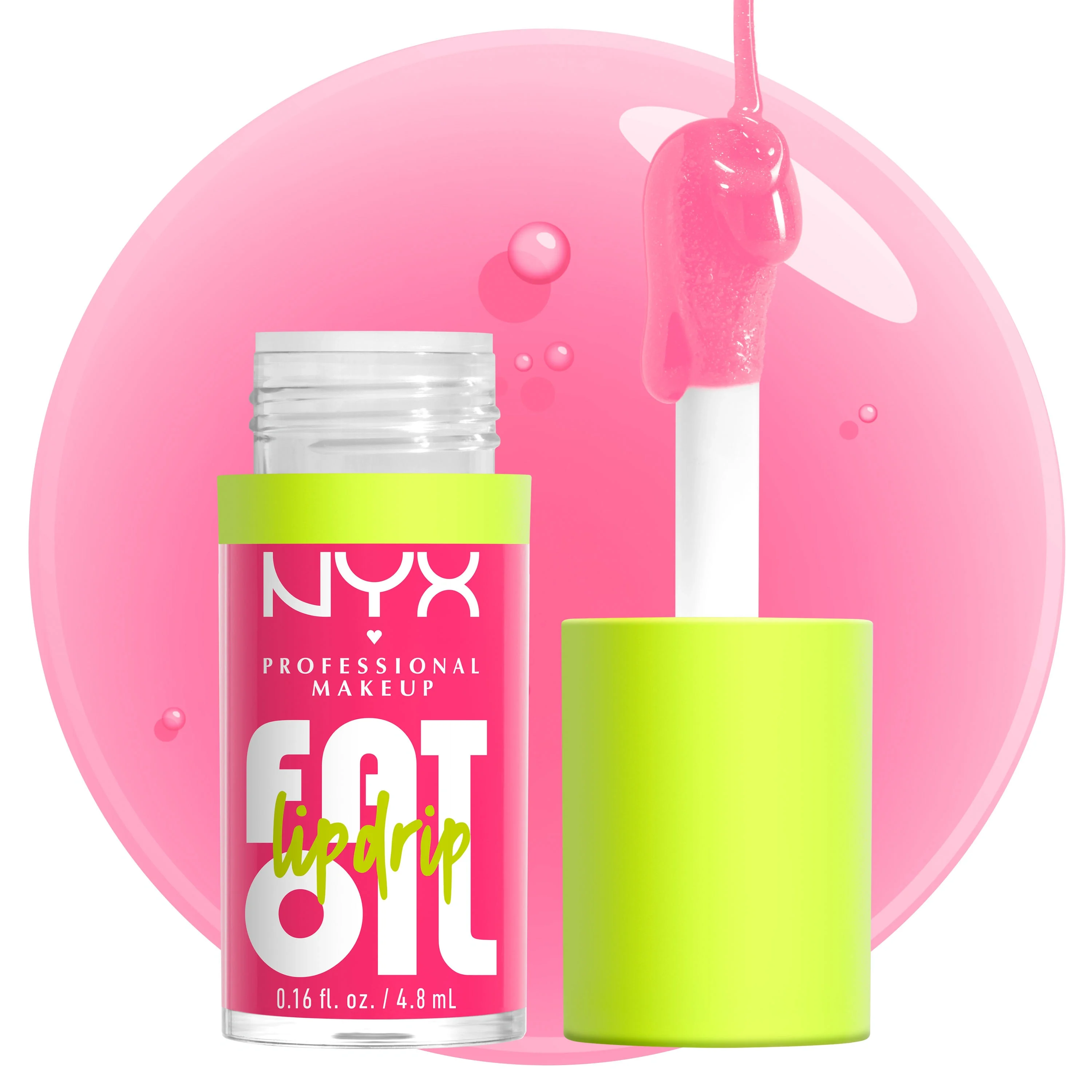 NYX Professional Makeup Fat Oil Lip Drip Lip Gloss 4,8 ml 02 Missed Call från NYX Professional Makeup - köp hos Apotek Hjärtat